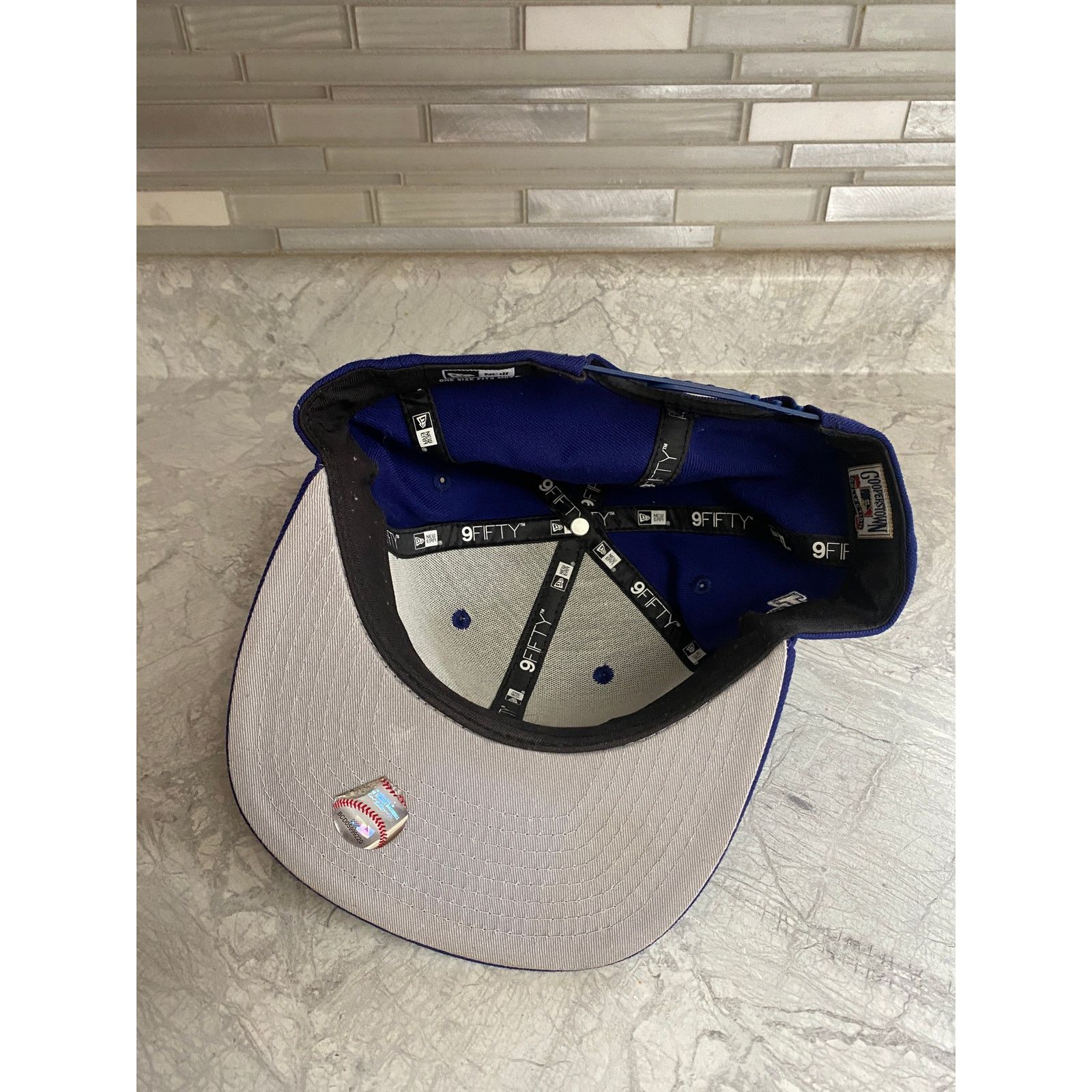 New Era LA Dodgers 100% Wool New Era 9Fifty Snapback Hat Size ONE SIZE - 7 Thumbnail