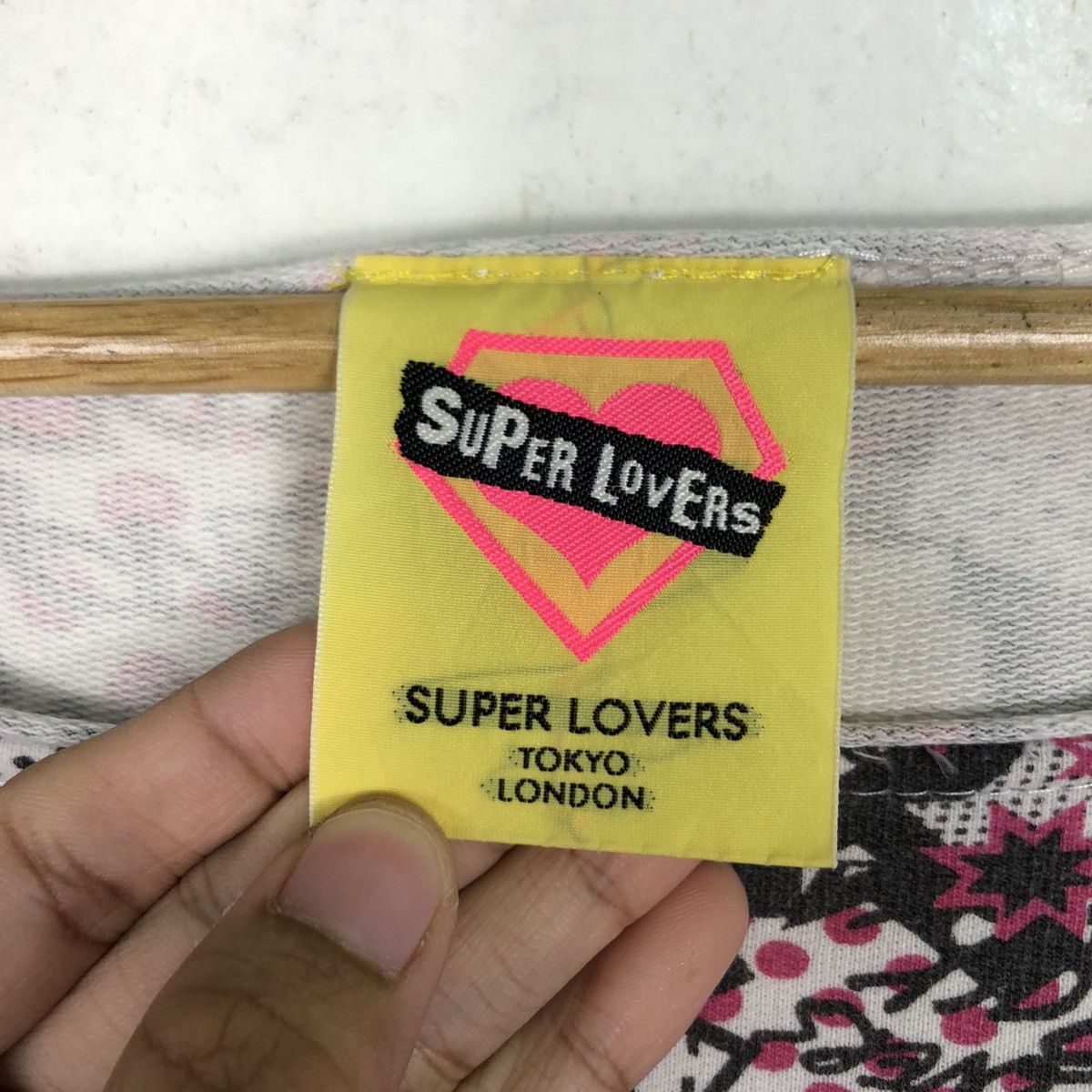Hysteric Glamour × Japanese Brand Rare Super Lover Full Print Women Shirt Pink Color Punk Size US S / EU 44-46 / 1 - 11 Thumbnail