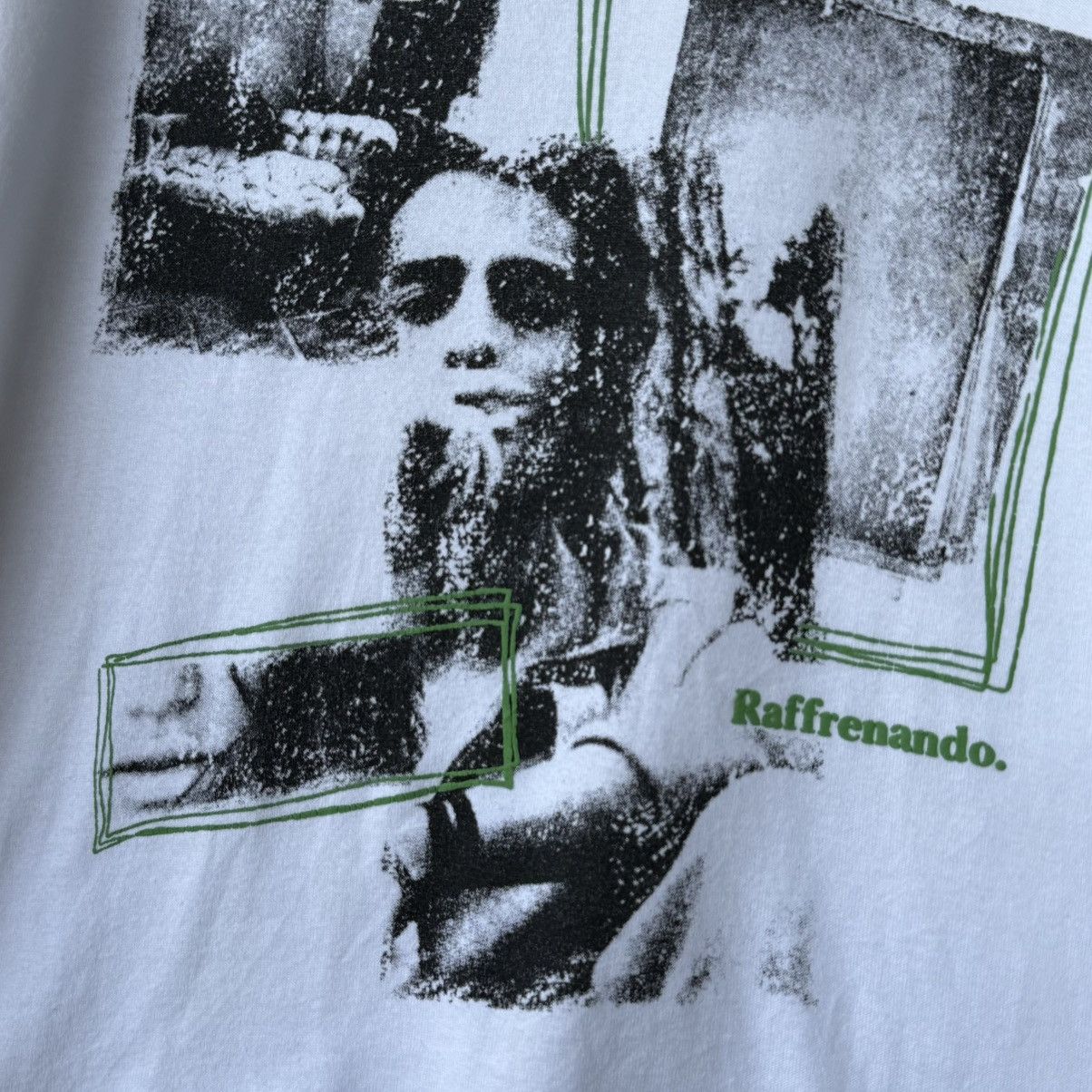 Japanese Brand Vintage Men’s Bigi Rag Time Raffrenando Graphic Tee Size US S / EU 44-46 / 1 - 8 Thumbnail