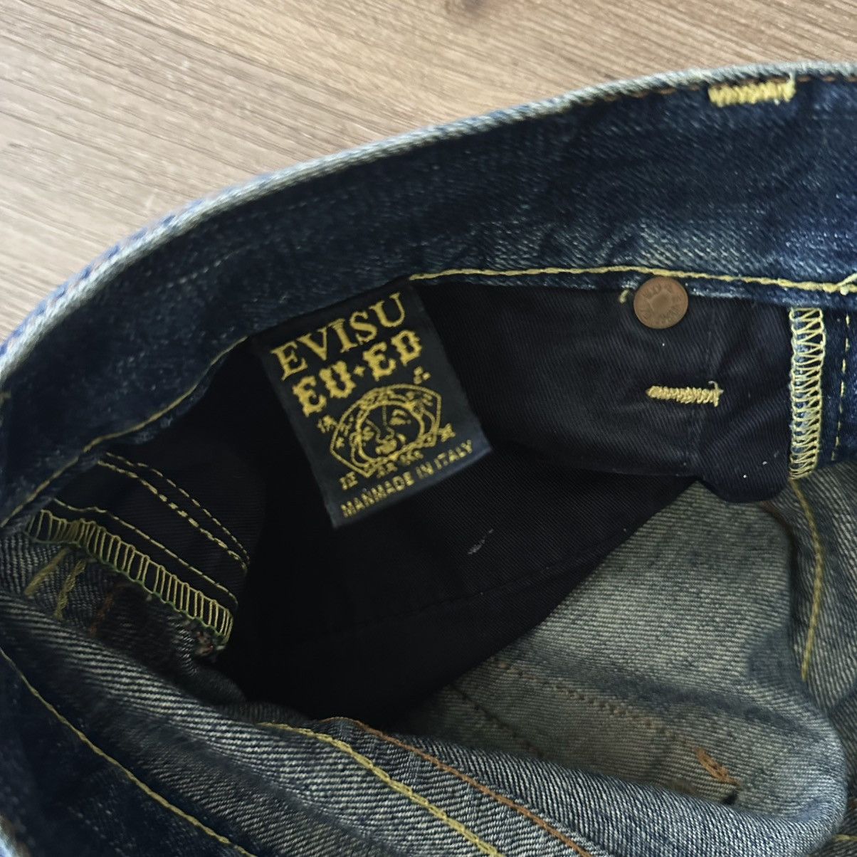 Evisu Dark Blue vintage Evisu Jeans (circa 2005-2006) Size US 32 / EU 48 - 3 Thumbnail