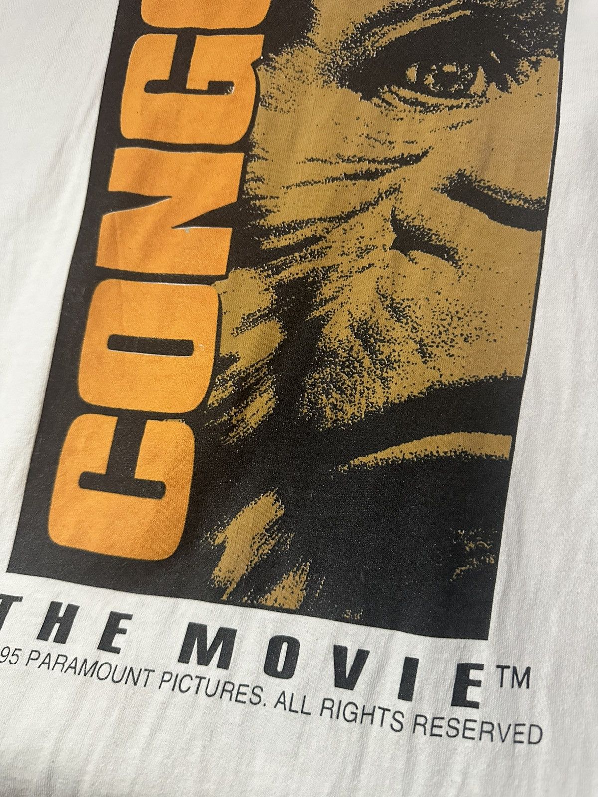 Fruit Of The Loom Vintage 1995 Congo Movie Promo Size US XL / EU 56 / 4 - 2 Thumbnail