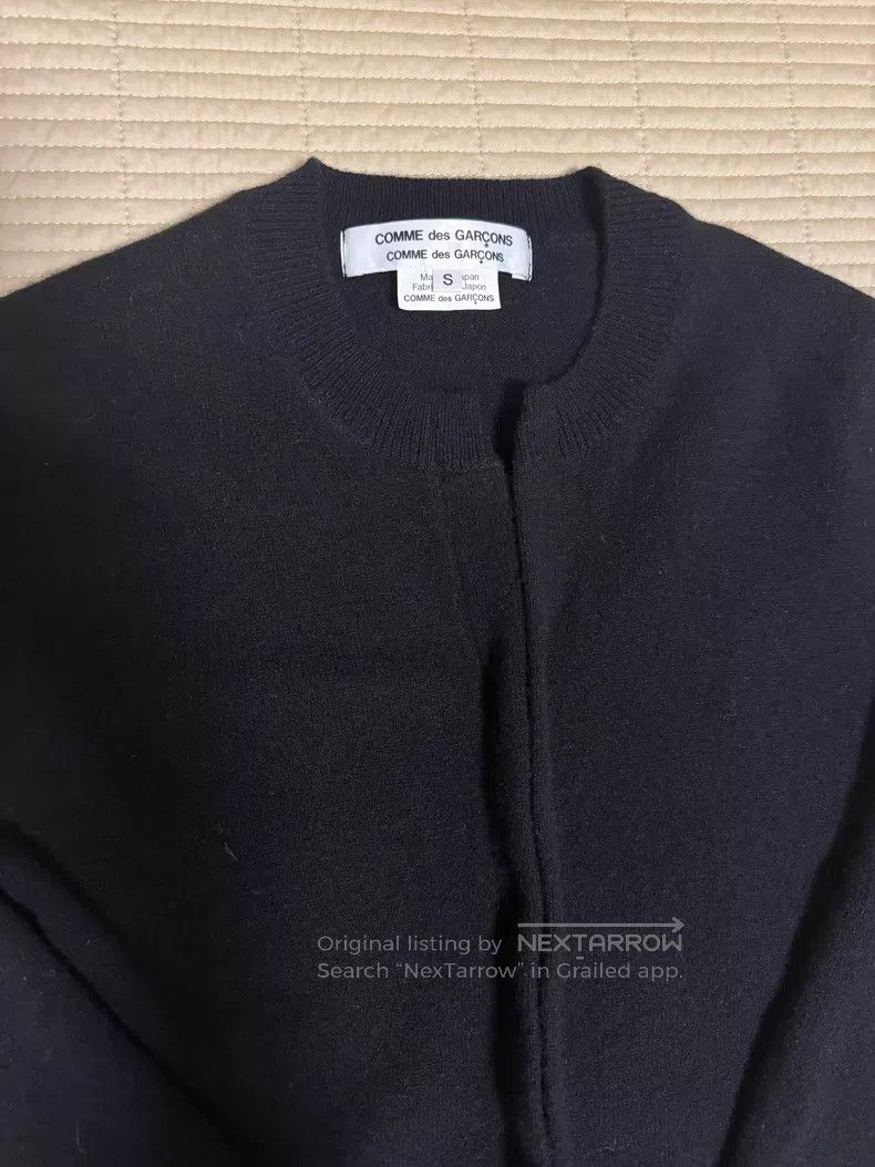 Comme des Garcons Comme des Garcons Black Wool Cardigan Size S / US 4 / IT 40 - 7 Thumbnail