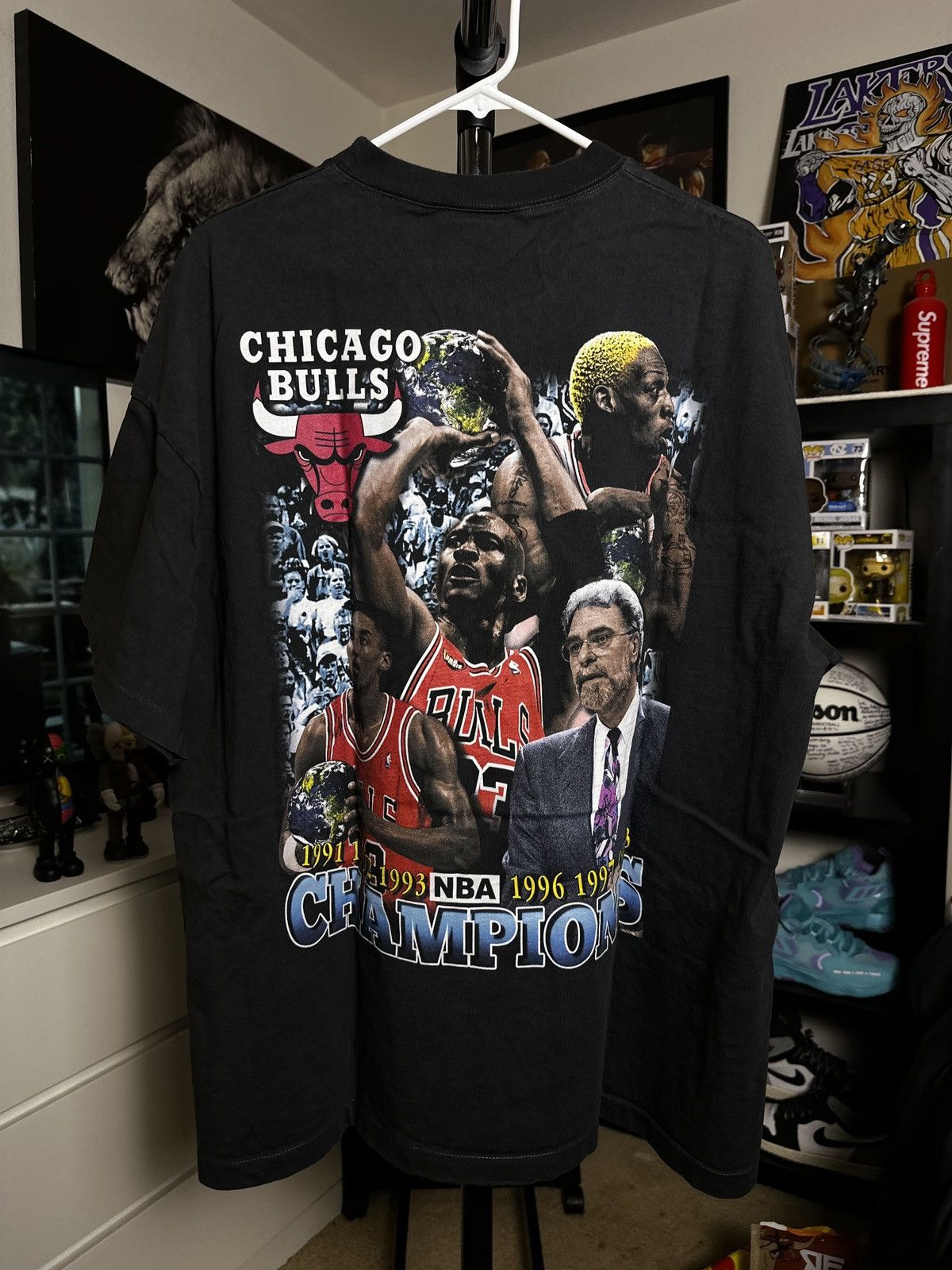 NBA NBA Chicago Bulls Tee🏀🔥 Size US XL / EU 56 / 4 - 6 Thumbnail