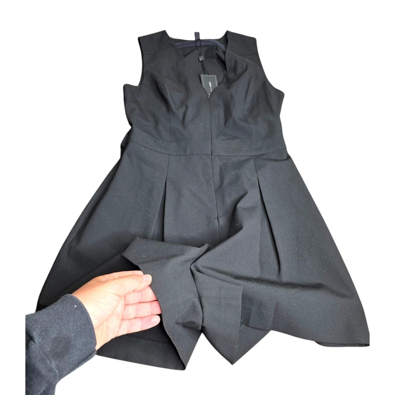 Bcbgmaxazria BCBGMAXAZRIA - Sleeveless Romper Black - XXS Size 24" / US 00 / IT 34 - 2 Thumbnail