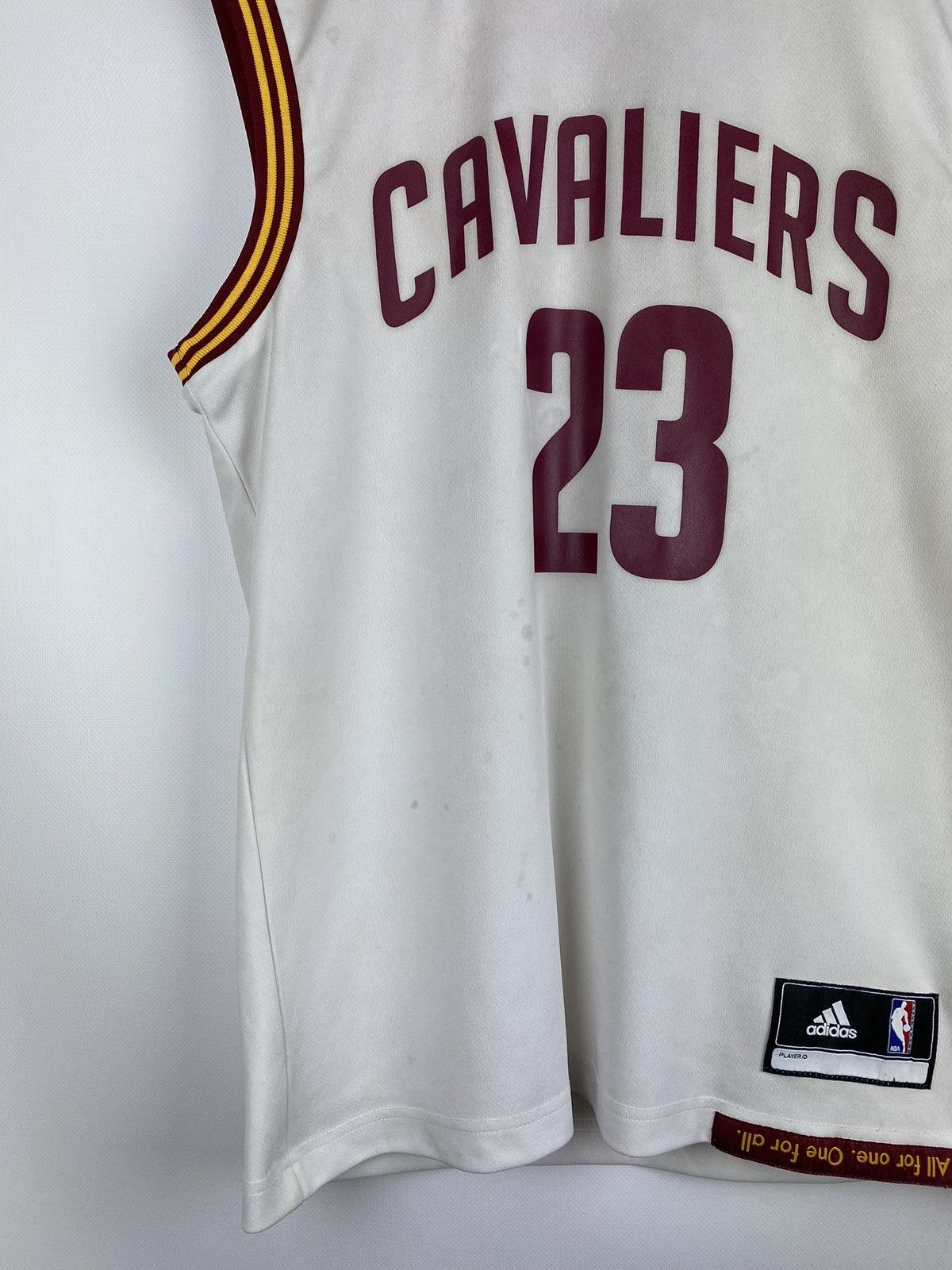 NBA Adidas Cleveland Cavaliers Lebron James 23 Jersey size S Size US S / EU 44-46 / 1 - 4 Thumbnail
