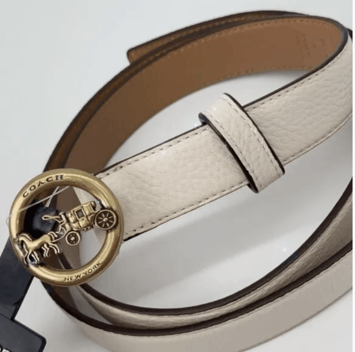 Coach Horse And Carriage Belt 25mm F78181 Size ONE SIZE - 4 Thumbnail
