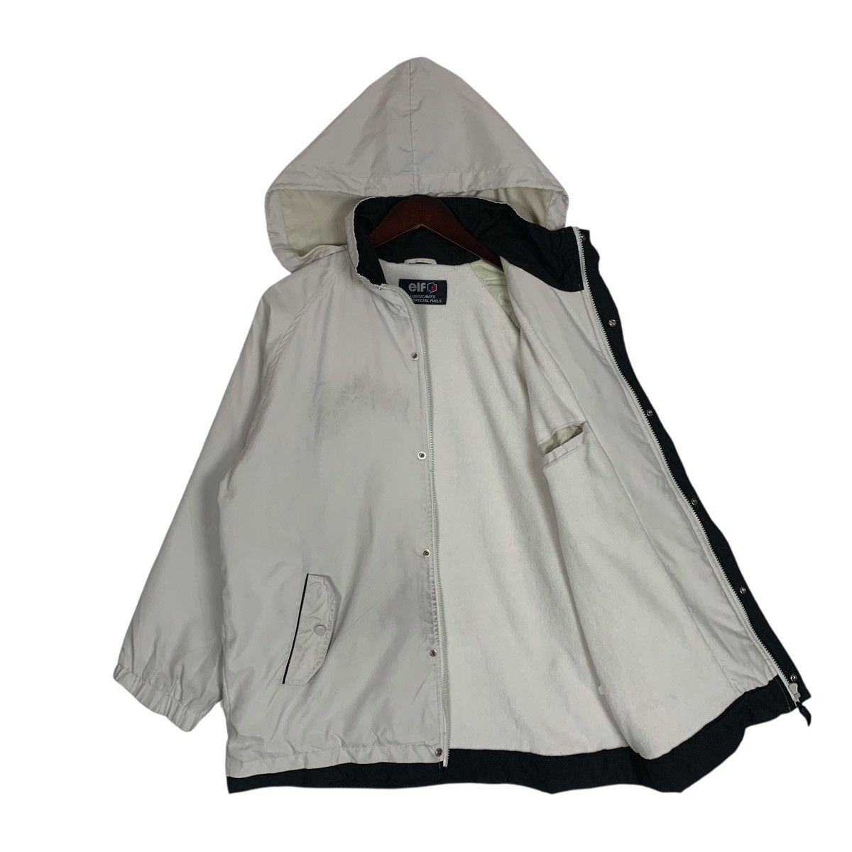 Japanese Brand Vintage Elf Lubricant Clothing StreetWear Hoodie Pullover Size US L / EU 52-54 / 3 - 7 Thumbnail