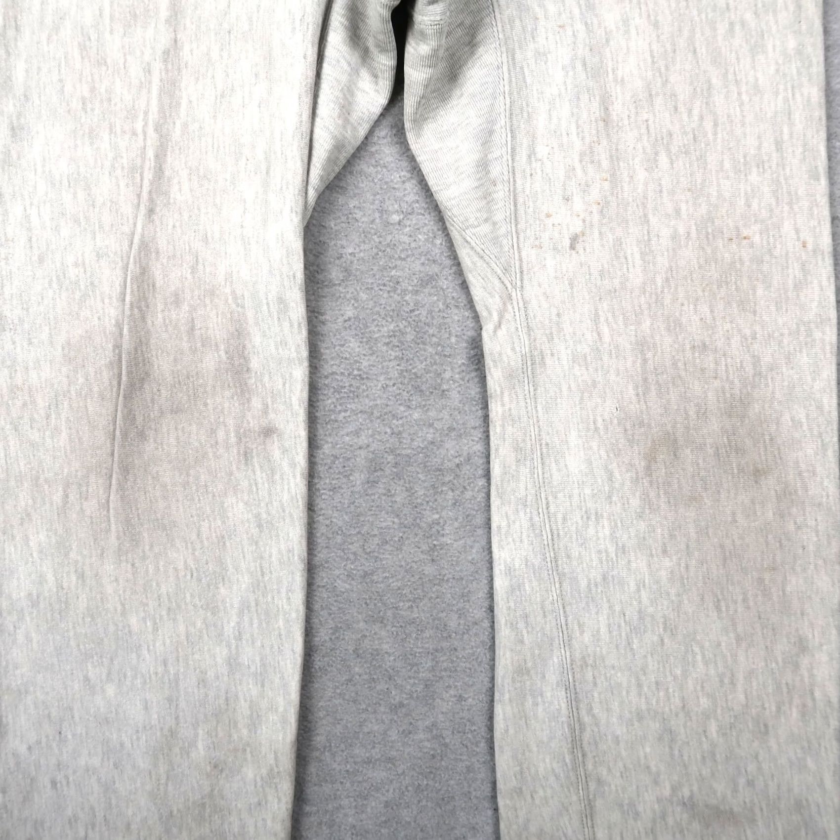Champion VINTAGE Champion Sweatpants M Medium Drawstring USA Made Gray Gym Gusset 90s Mens Size US 31 - 3 Thumbnail