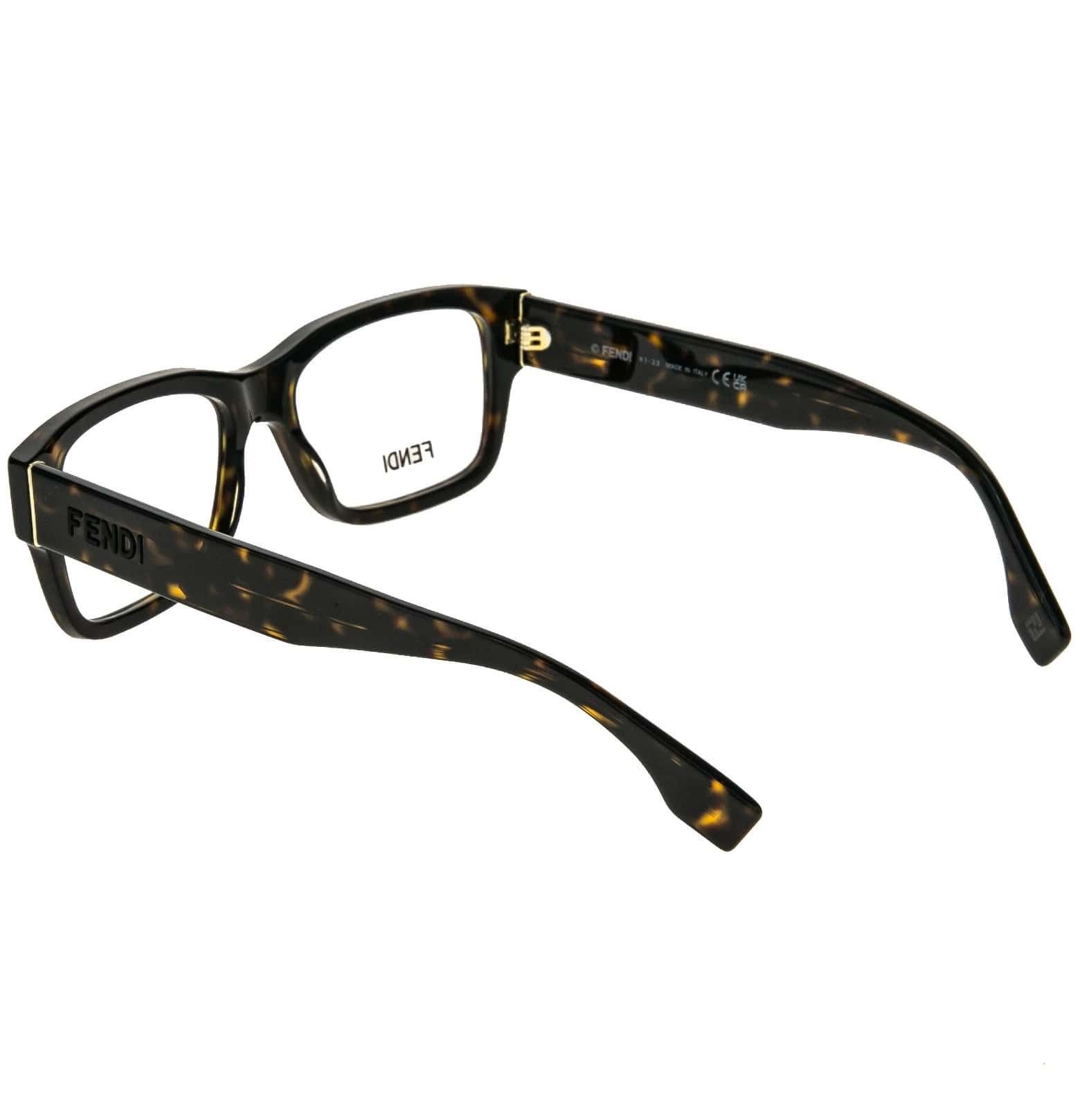 Fendi FENDI FE50079I 50079 SIGNATURE Brown Optical Frame 052 Size ONE SIZE - 9 Thumbnail