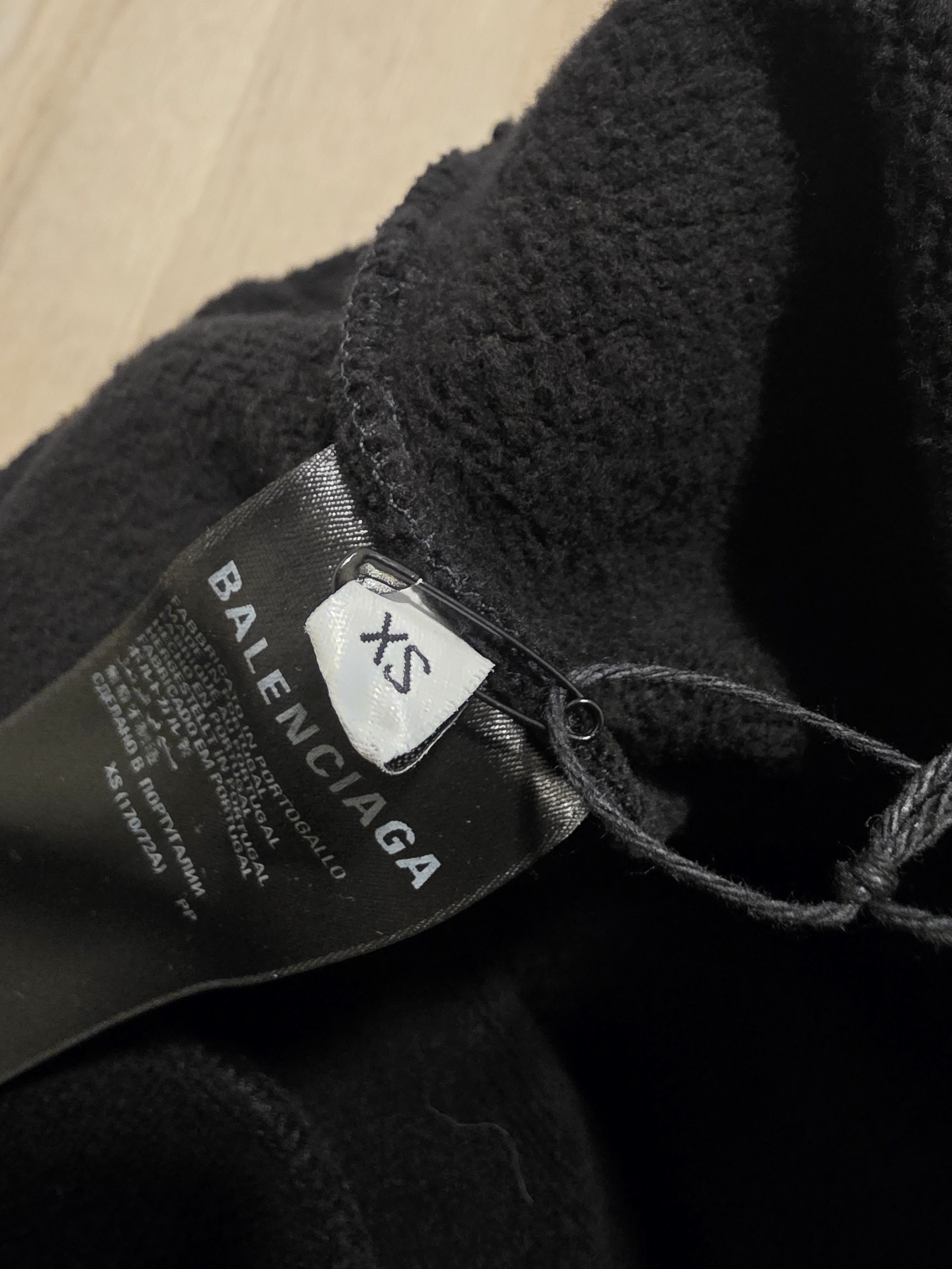 Balenciaga Overdyed Baggy Jogging Black - Size XS Size US 30 / EU 46 - 3 Thumbnail