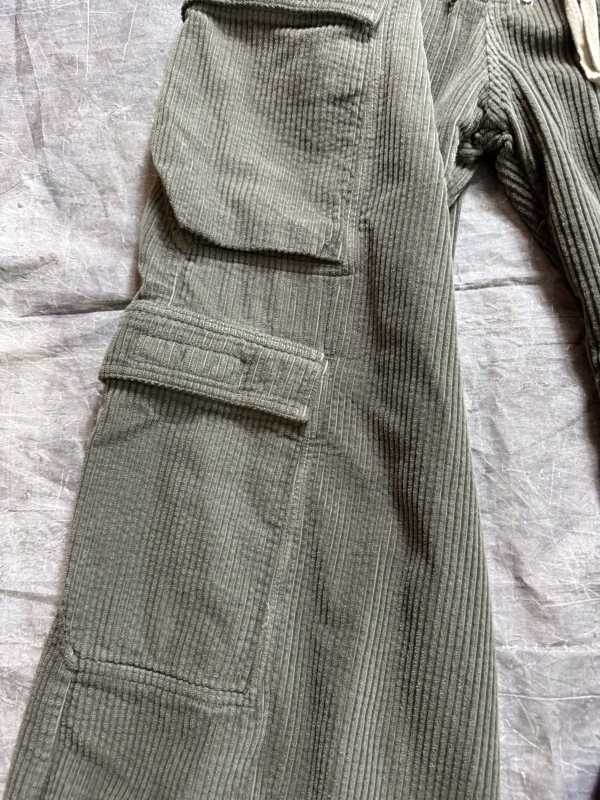 Rick Owens Rick Owens Drkshdw Corduroy Double Cargo Bela Pants Size US 32 / EU 48 - 5 Thumbnail