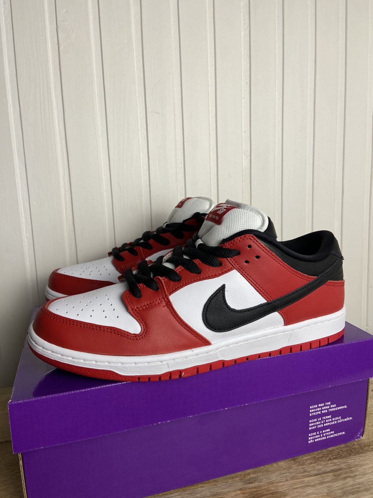 Nike New Nike SB Dunk Low Pro "J-Pack Chicago" Size 11,5US Size US 11.5 / EU 44-45 - 1 Thumbnail
