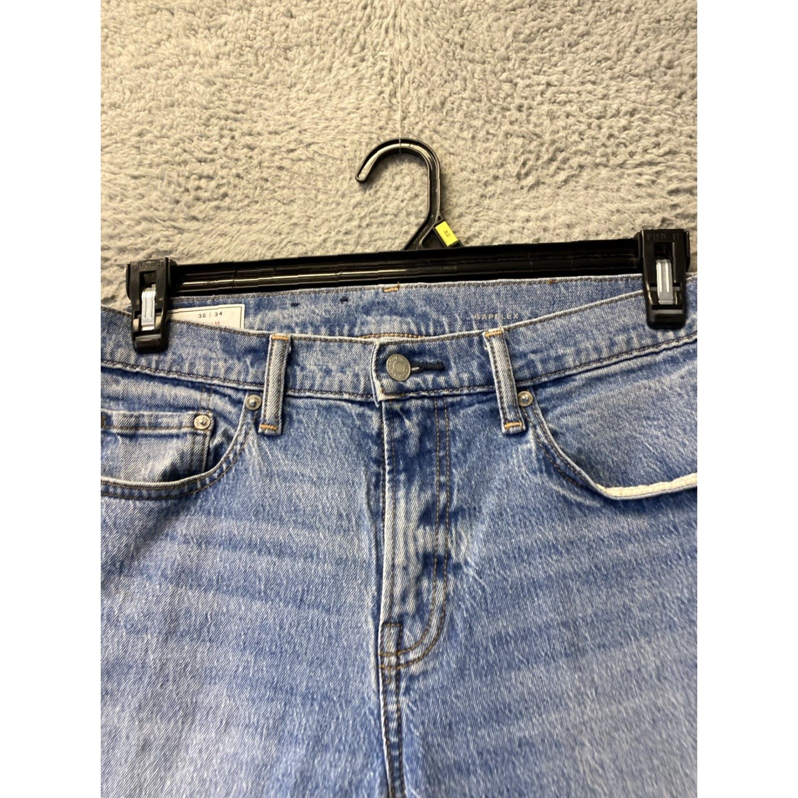 Gap NWOT Gap Athletic Fit Denim Jeans Mens 30x34 Blue Flat Front Size US 30 / EU 46 - 5 Thumbnail