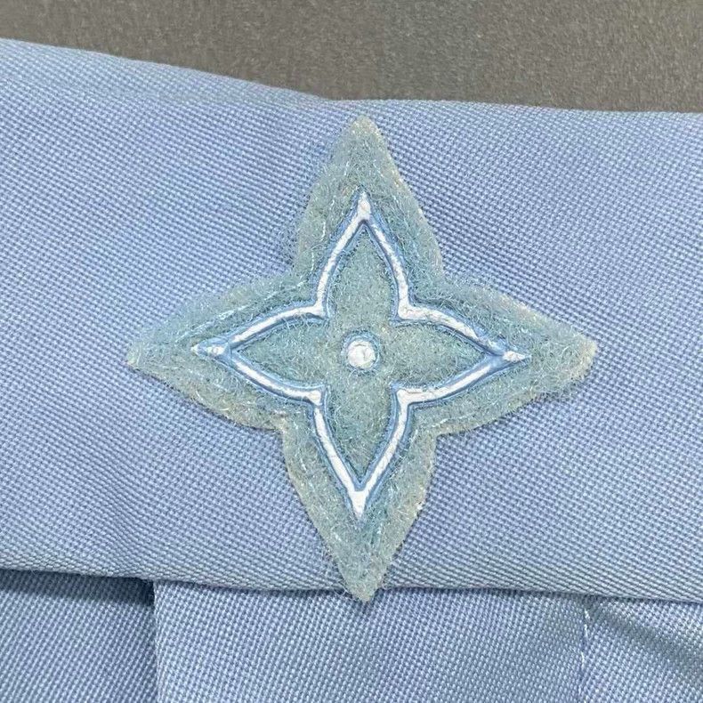 Louis Vuitton Light Blue Louis Vuitton Pleated Pants -2505 Size 36" / US 14 / IT 50 - 4 Thumbnail