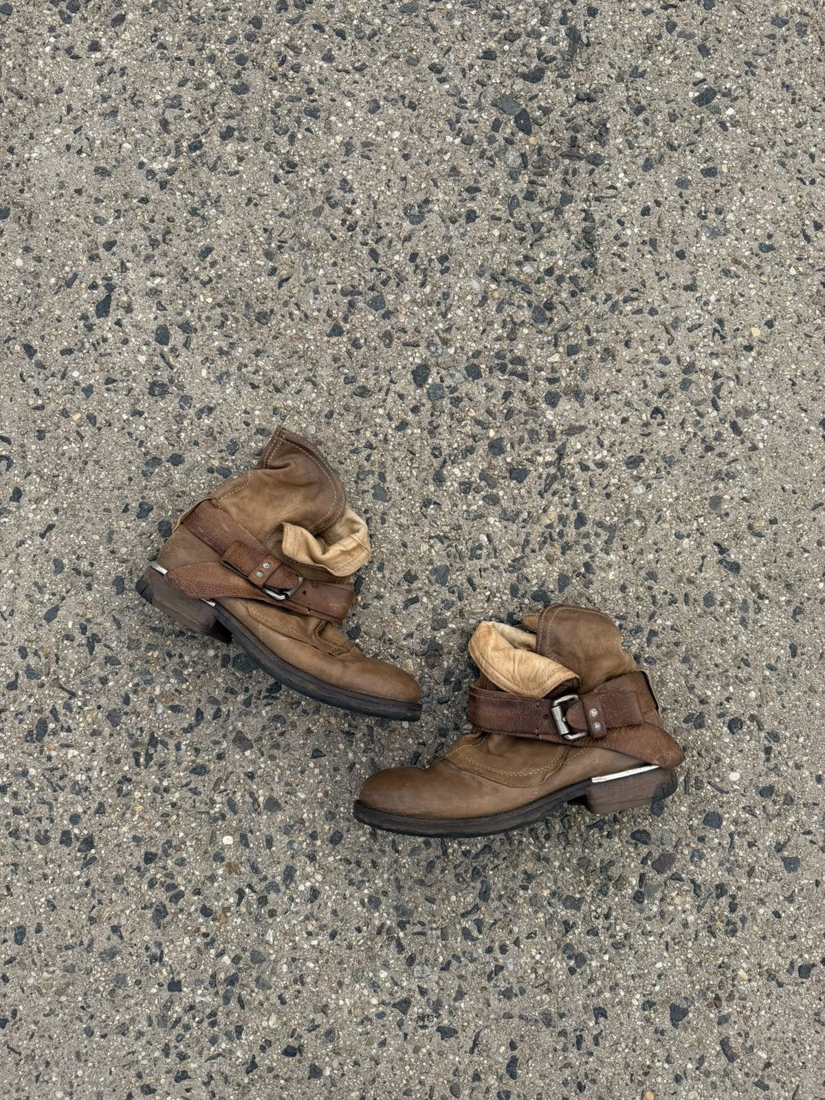 Avant-garde A.S.98 Meatl Leather Boots