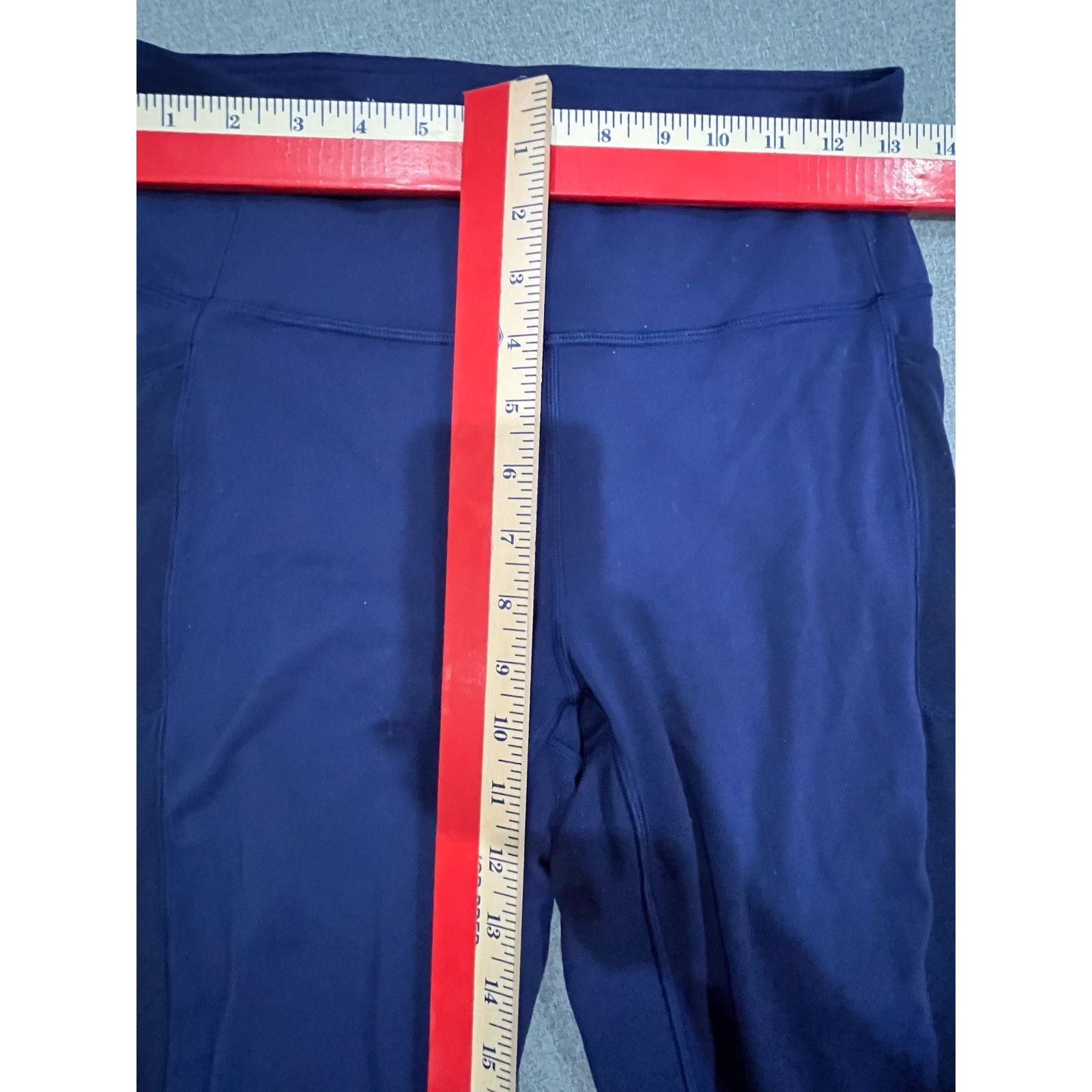 Lululemon Lululemon Navy Multi Mesh Panel Leggings Size Medium Size 26" / US 2 / IT 38 - 2 Thumbnail