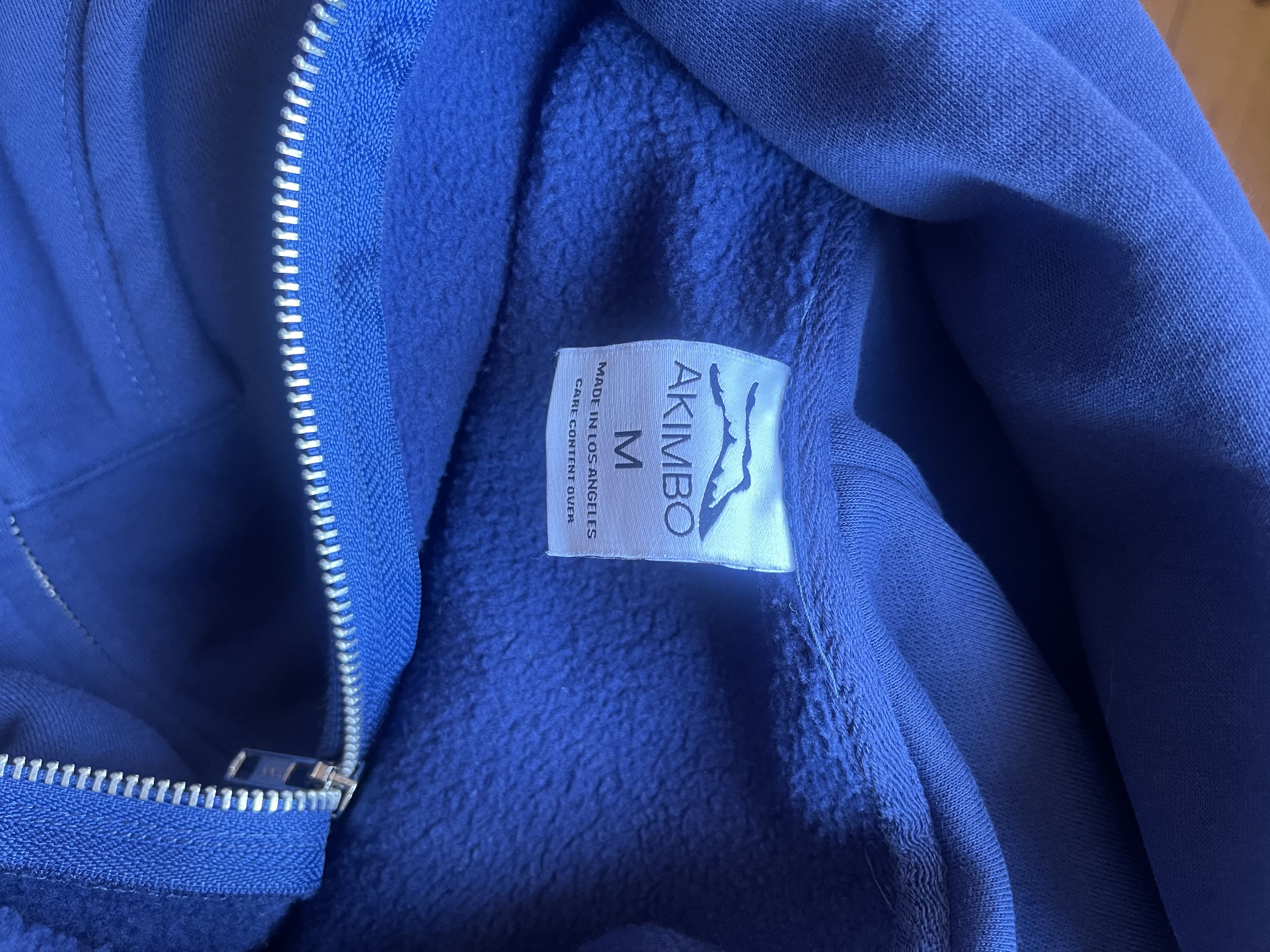 “NY NOODLE AKIMBO Zip Up Hoodie