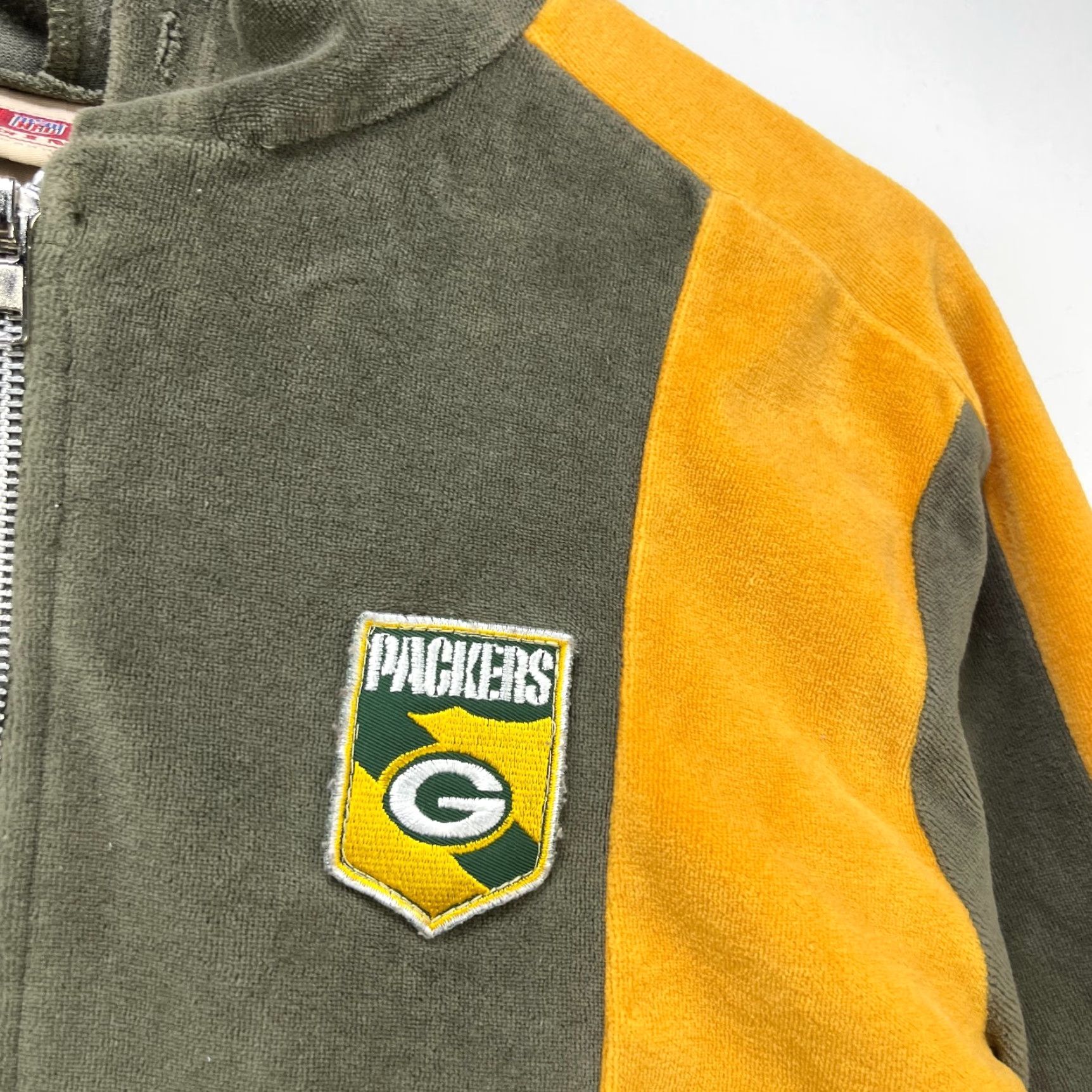 NFL VINTAGE Green Bay Packers Hoodie, Full Zip, Womens XL, Green, USA Theme, 90s/00s, NFL, Activewear, Zip Up, Made in USA, Womens, Size XL Size XL / US 12-14 / IT 48-50 - 3 Thumbnail