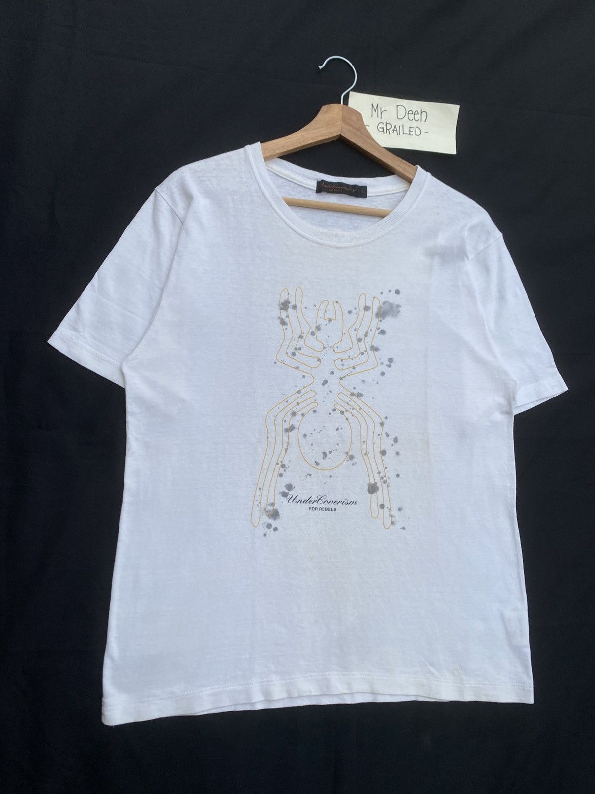 Fragment Design × Undercover RARE!! Undercoverism X Fragment Designt Mens Tee Size US L / EU 52-54 / 3 - 21 Thumbnail