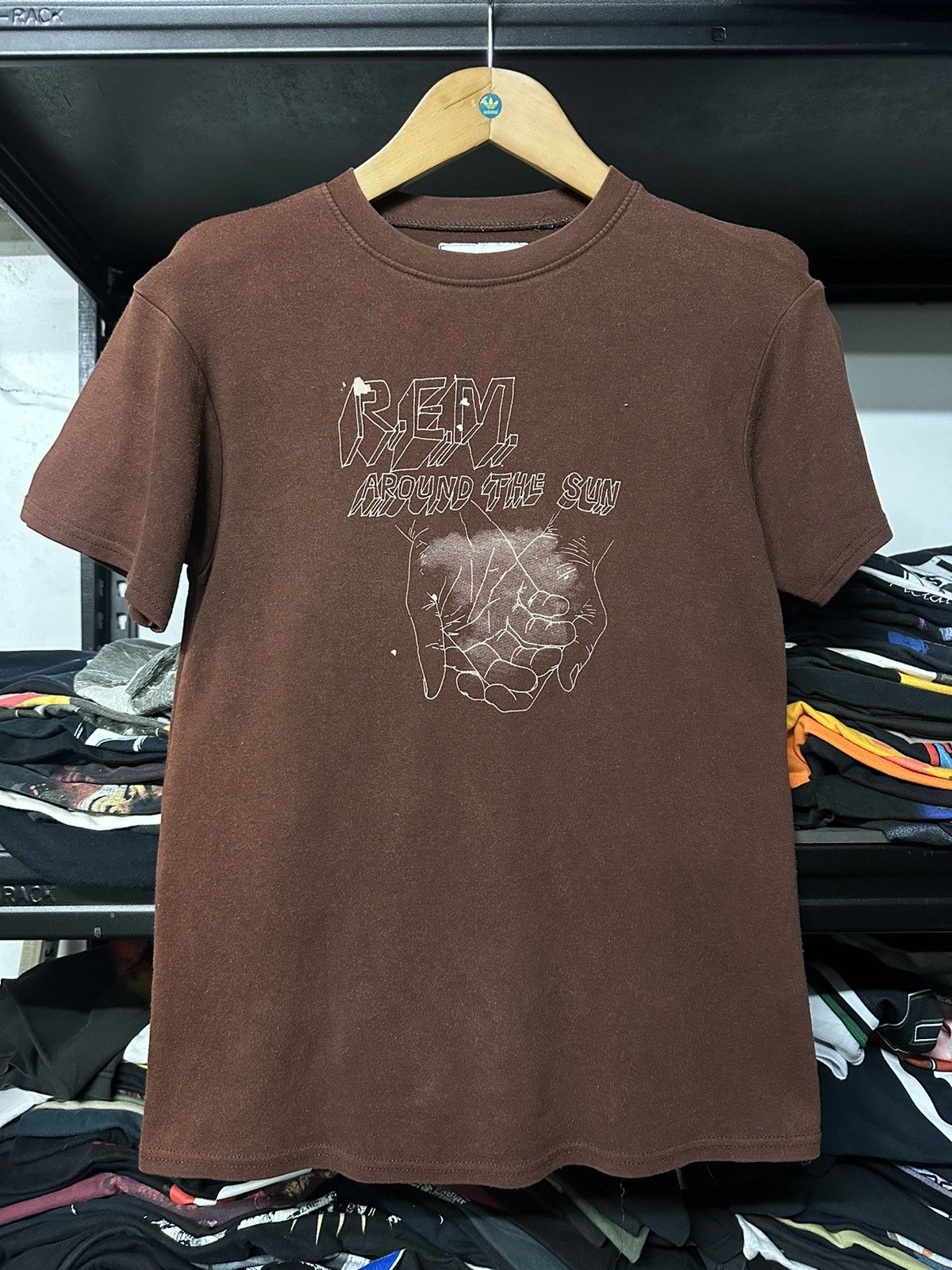 Band Tees × Vintage Vintage REM ARound The Sun Band Faded Uk Tee Size US S / EU 44-46 / 1 - 1 Thumbnail