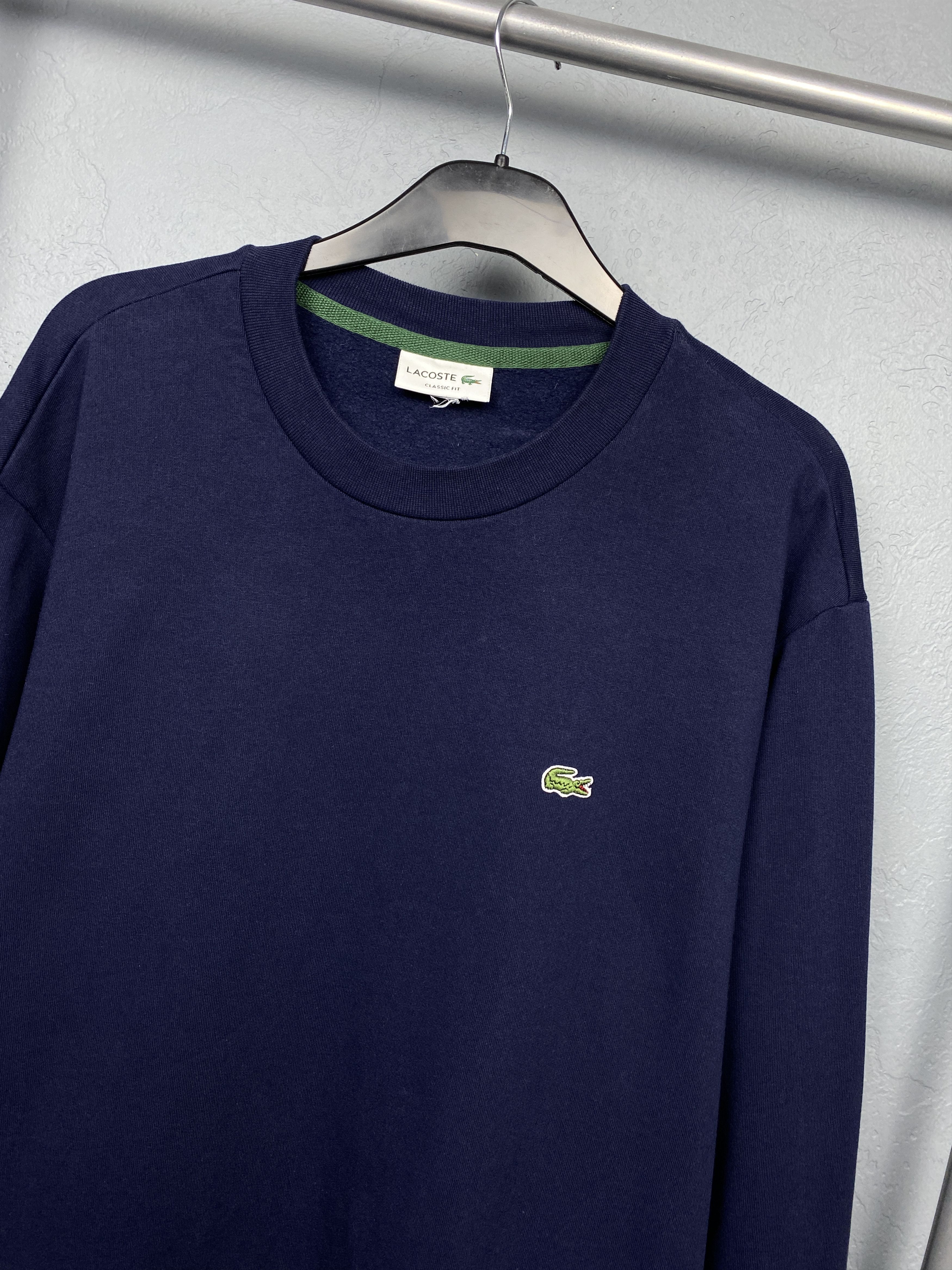 Lacoste Lacoste Mens Crew Neck Sweatshirt Size US XXL / EU 58 / 5 - 2 Thumbnail