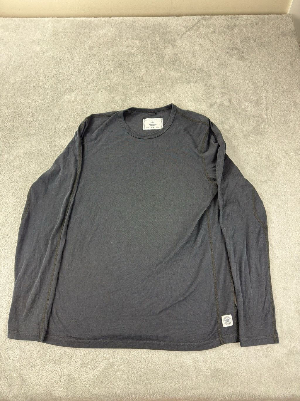 Reigning Champ Reigning Champ Men's Size Medium 100% Pima Cotton Black Size US M / EU 48-50 / 2 - 1 Thumbnail