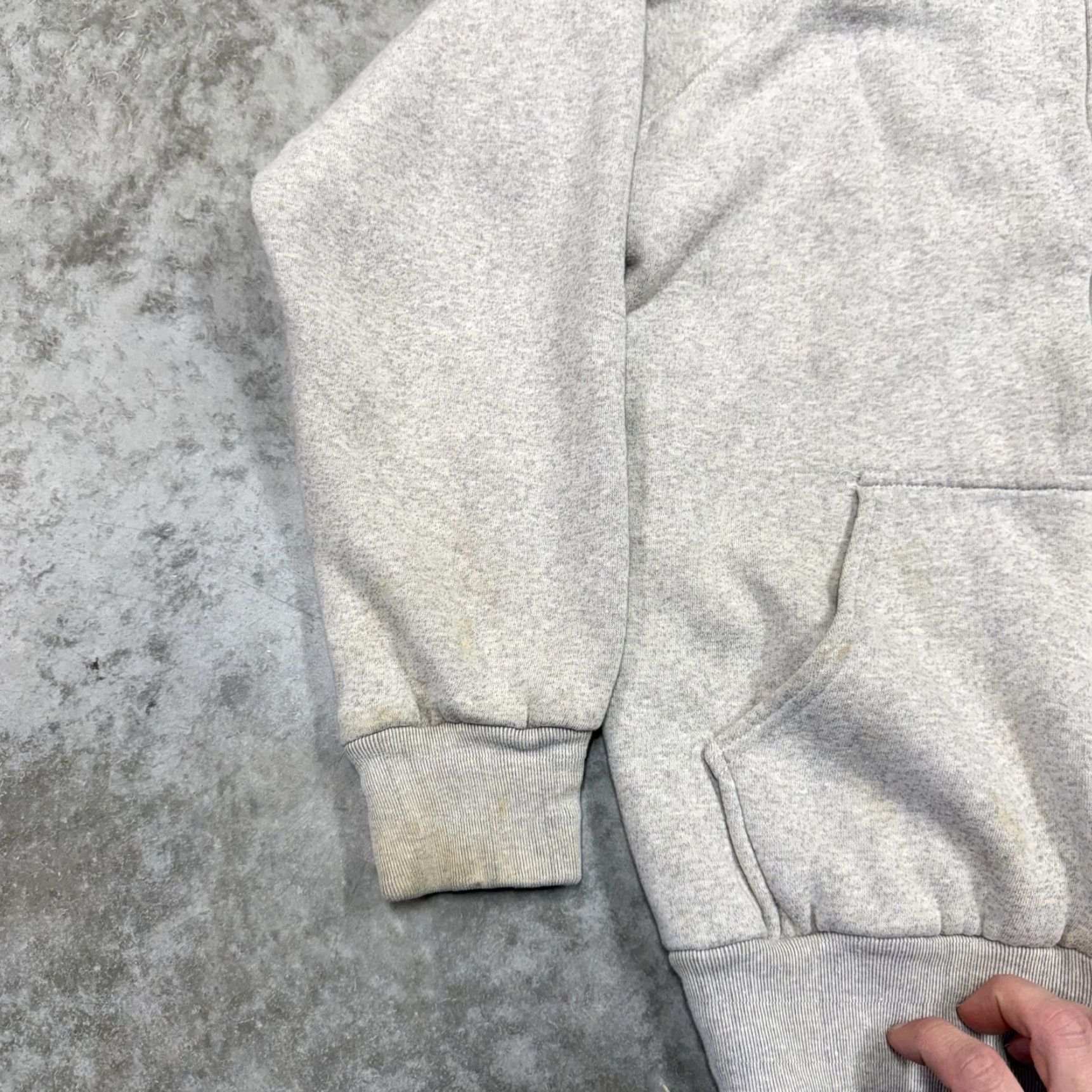 McGregor McGregor Hoodie Mens XL Gray Full Zip Thermal Lined Sweatshirt 80s Vintage Full Zip Pockets Embroidered Logo Zipper Size US XL / EU 56 / 4 - 3 Thumbnail