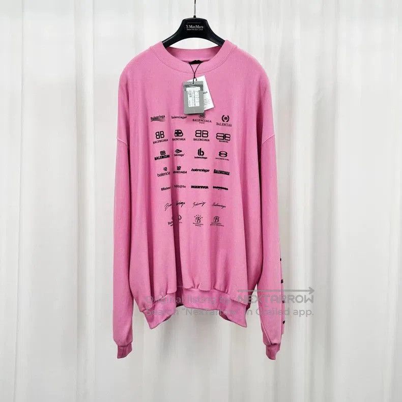 Balenciaga Balenciaga Logo Print Sweatshirt. Size US M / EU 48-50 / 2 - 1 Thumbnail