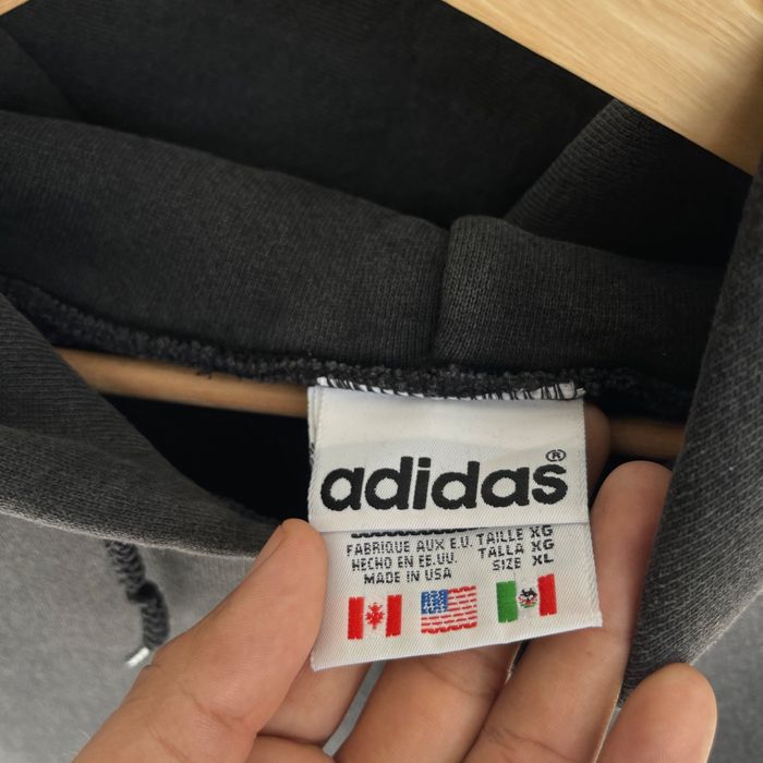 Adidas Faded Black Adidas Hoodie | Grailed