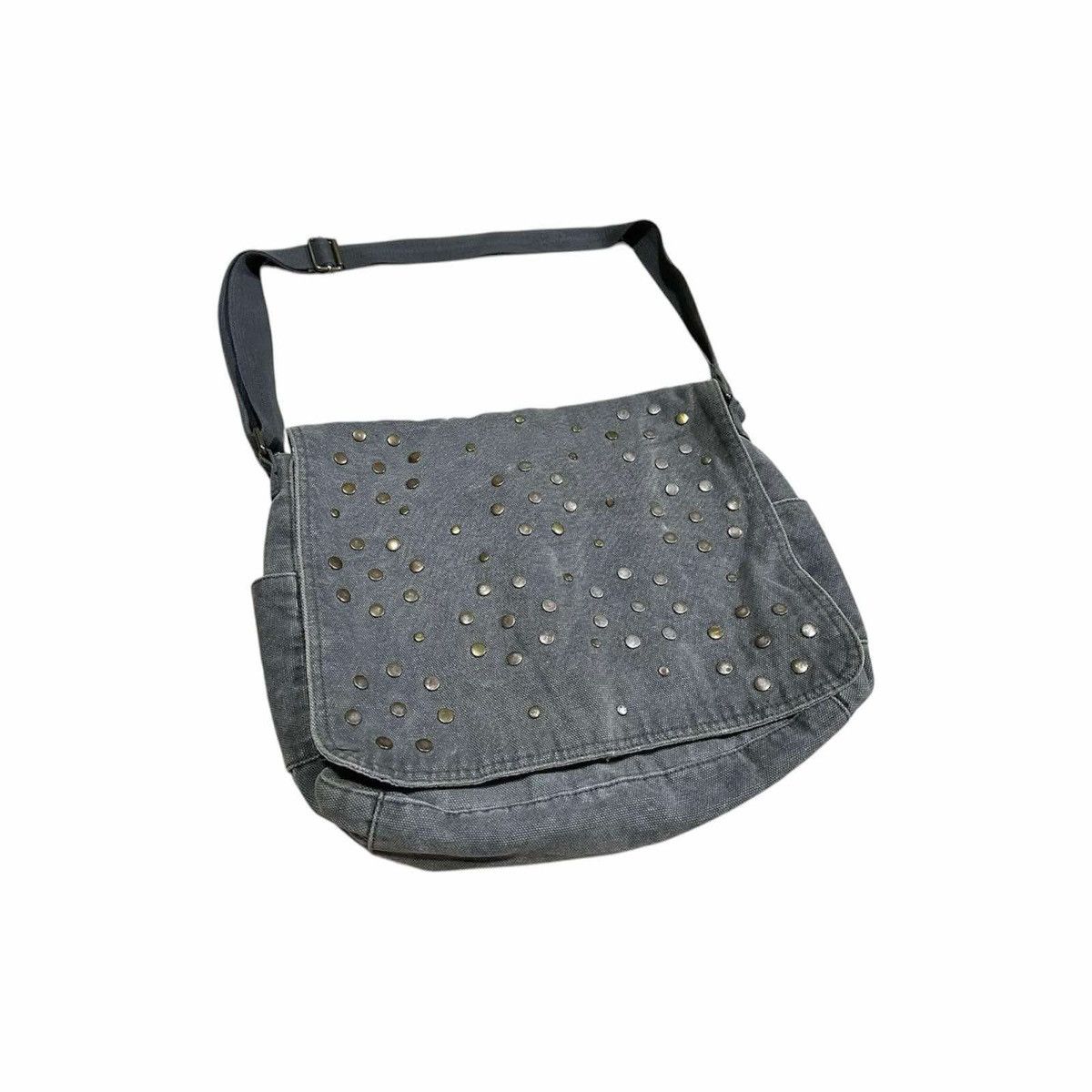 Diesel × Hysteric Glamour × Japanese Brand 🔥Sick Y2K Japanese Rivet Crossbody Bag Distressed Punk Size ONE SIZE - 3 Thumbnail