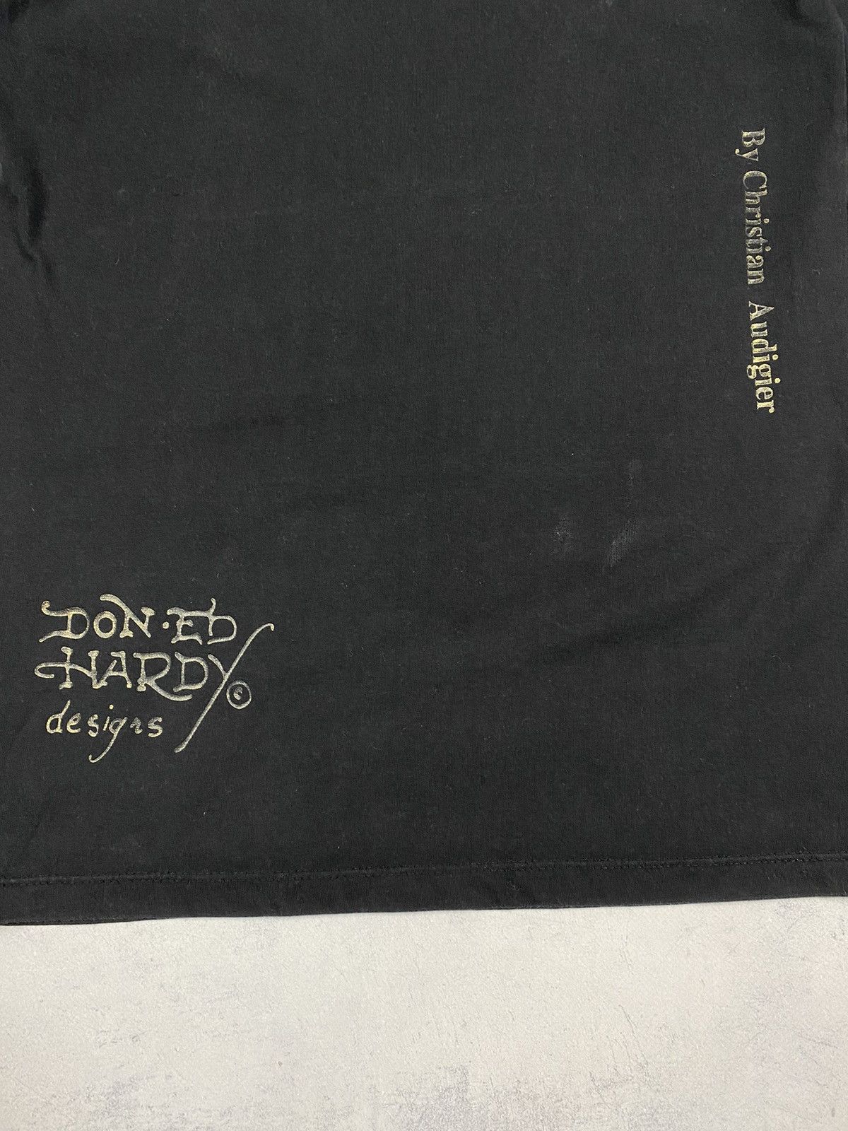 Ed Hardy Vintage Y2K Ed Hardy By Christian Audigier Germany T Shirt Size US L / EU 52-54 / 3 - 16 Thumbnail