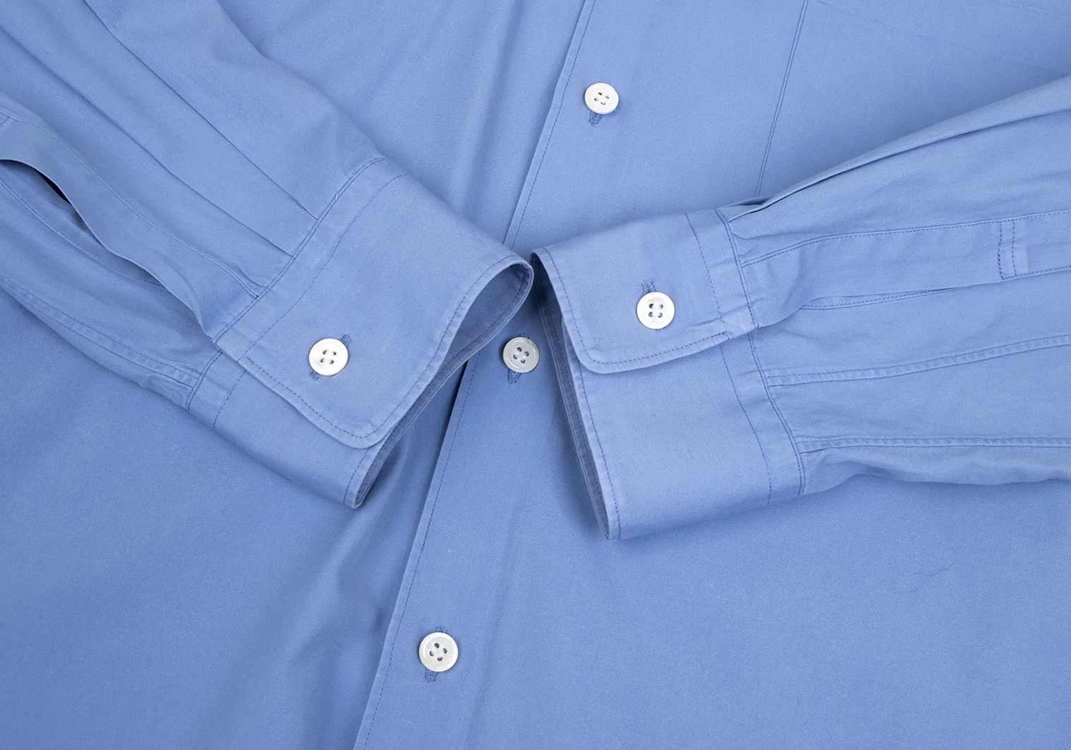 Comme des Garcons Homme Plus Cotton Basic Shirt in Blue, Size M Size US M / EU 48-50 / 2 - 10 Thumbnail