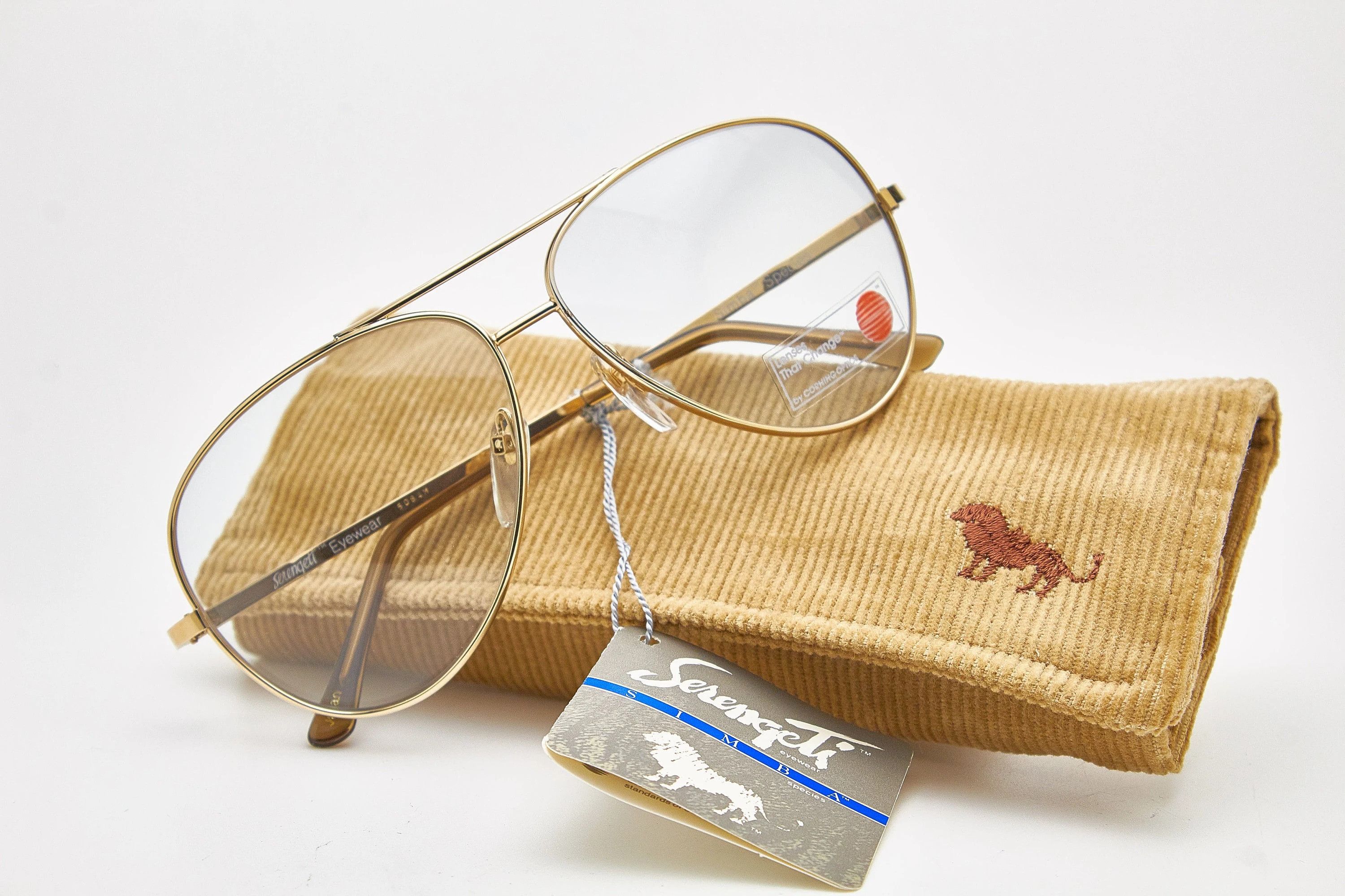 Serengeti SERENGETI quiet luxury 80s oversized gold thin metal specs Size ONE SIZE - 2 Thumbnail