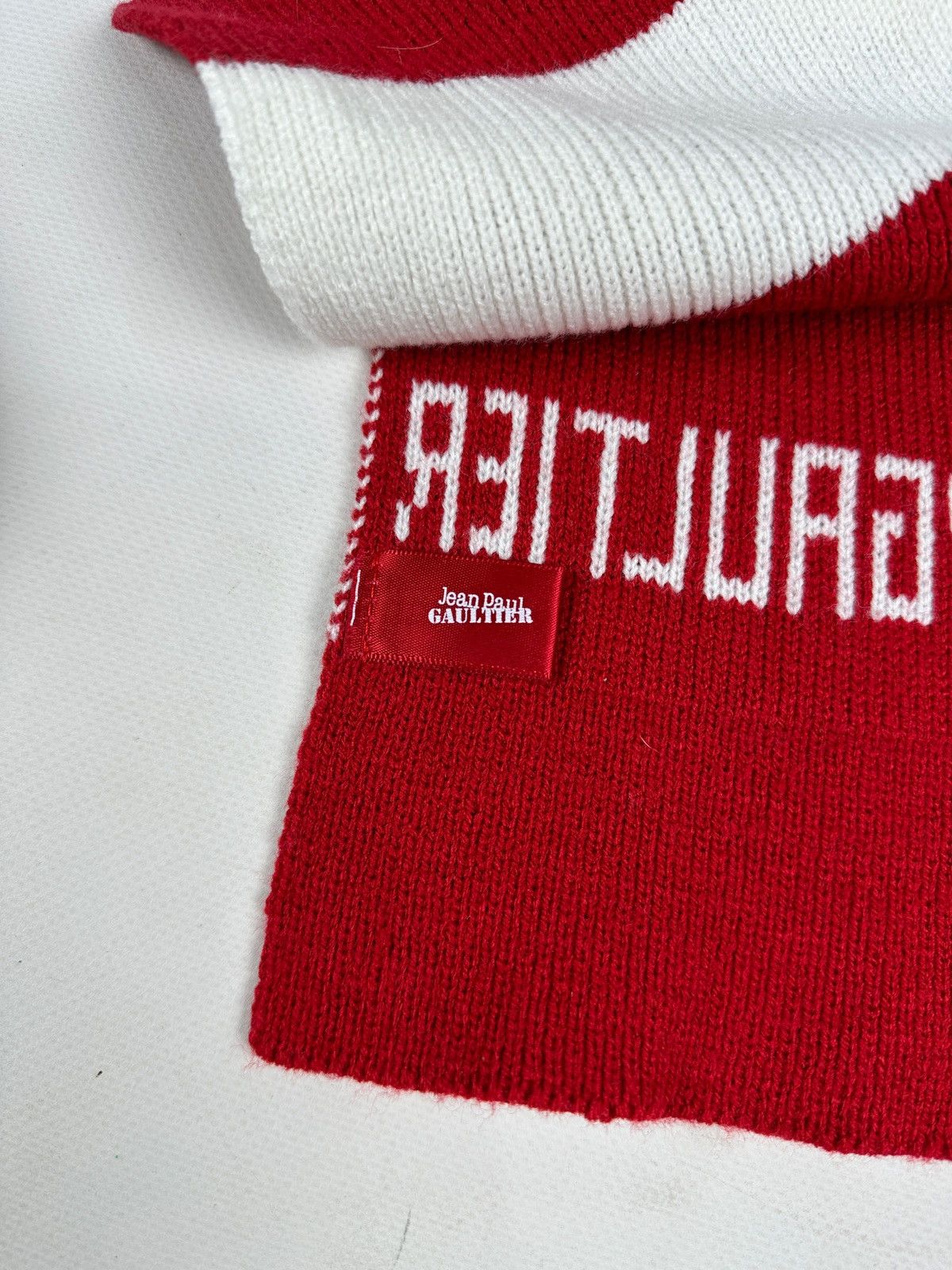 Jean Paul Gaultier Jean Paul Gaultier I Love ❤️ Gaultier Scarf + Hat Size ONE SIZE - 12 Thumbnail