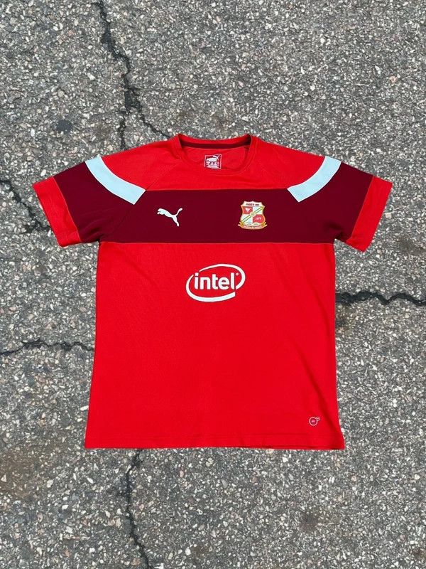 Puma Puma Swindon Town Football Team Jersey Kit England Leauge Size US L / EU 52-54 / 3 - 1 Thumbnail