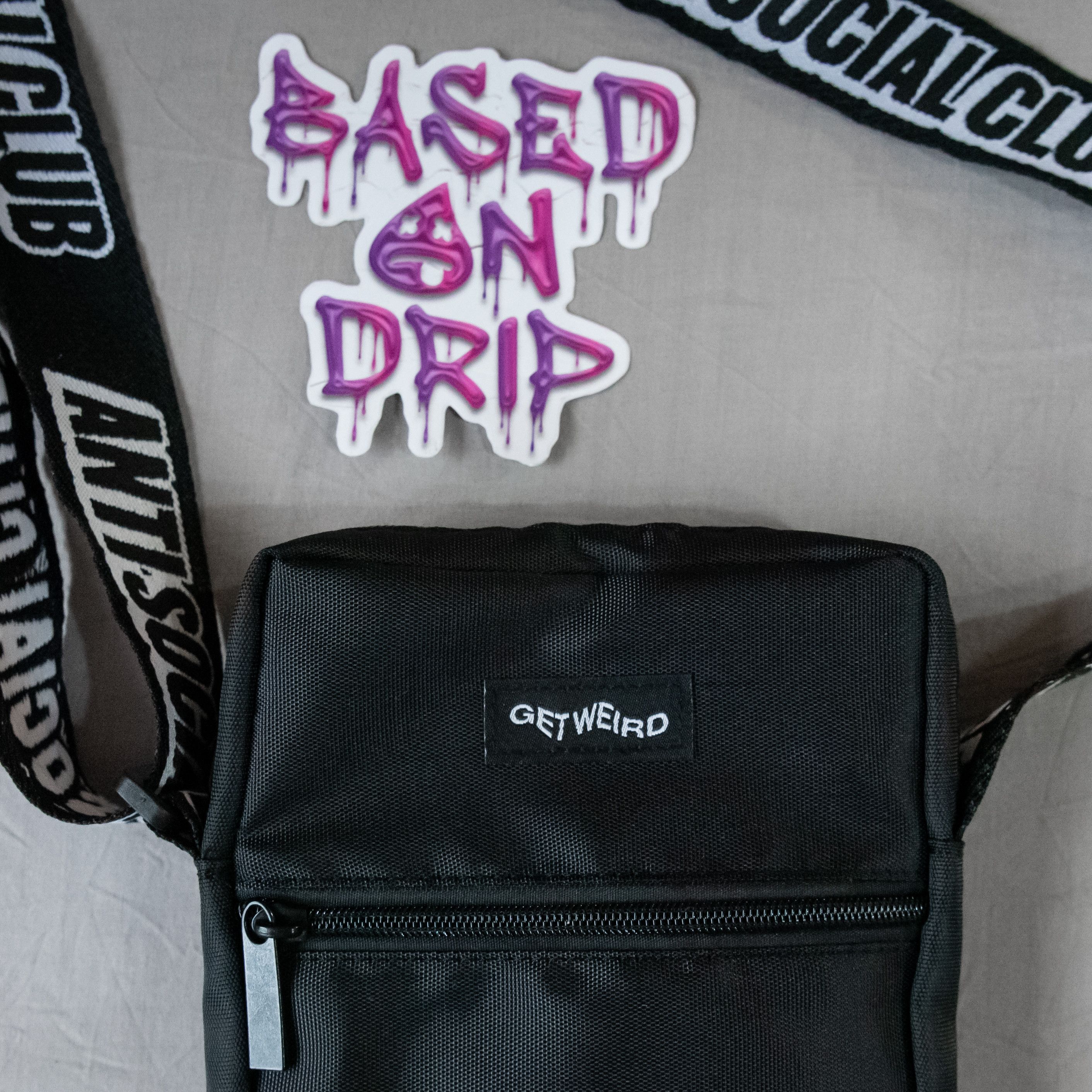 Anti Social Social Club "Get Weird" Side Bag Size ONE SIZE - 4 Thumbnail