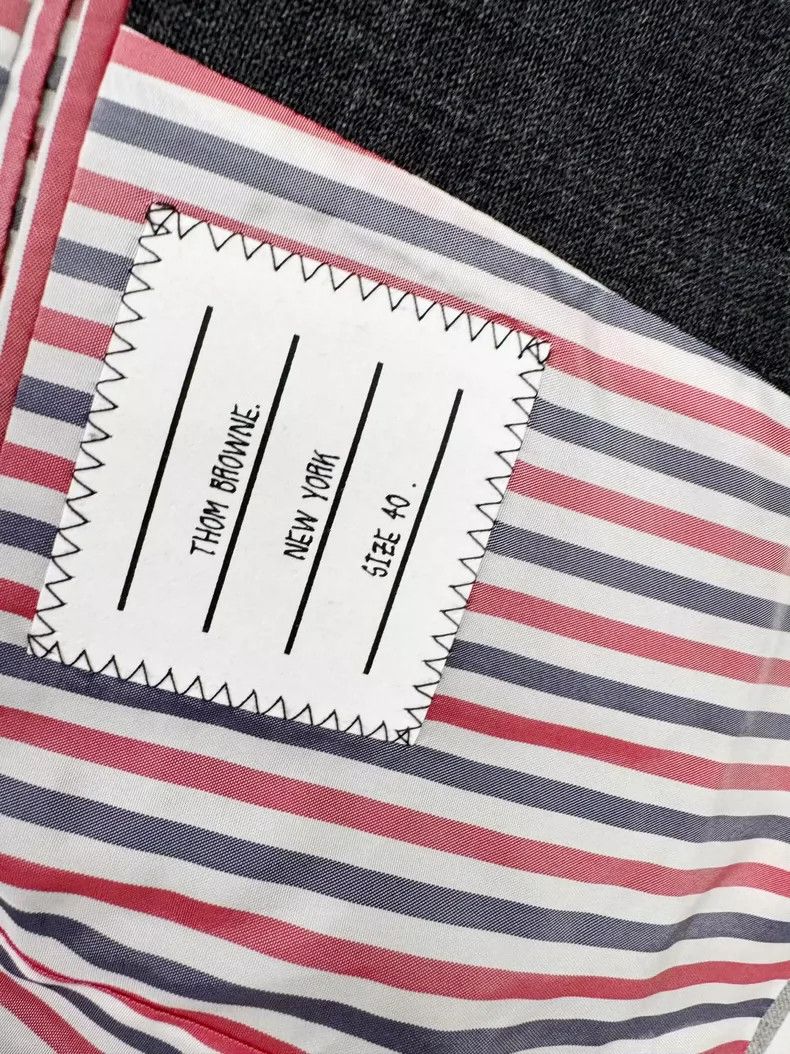 Thom Browne Thom Browne size40 A wool suit Size 40S - 4 Thumbnail