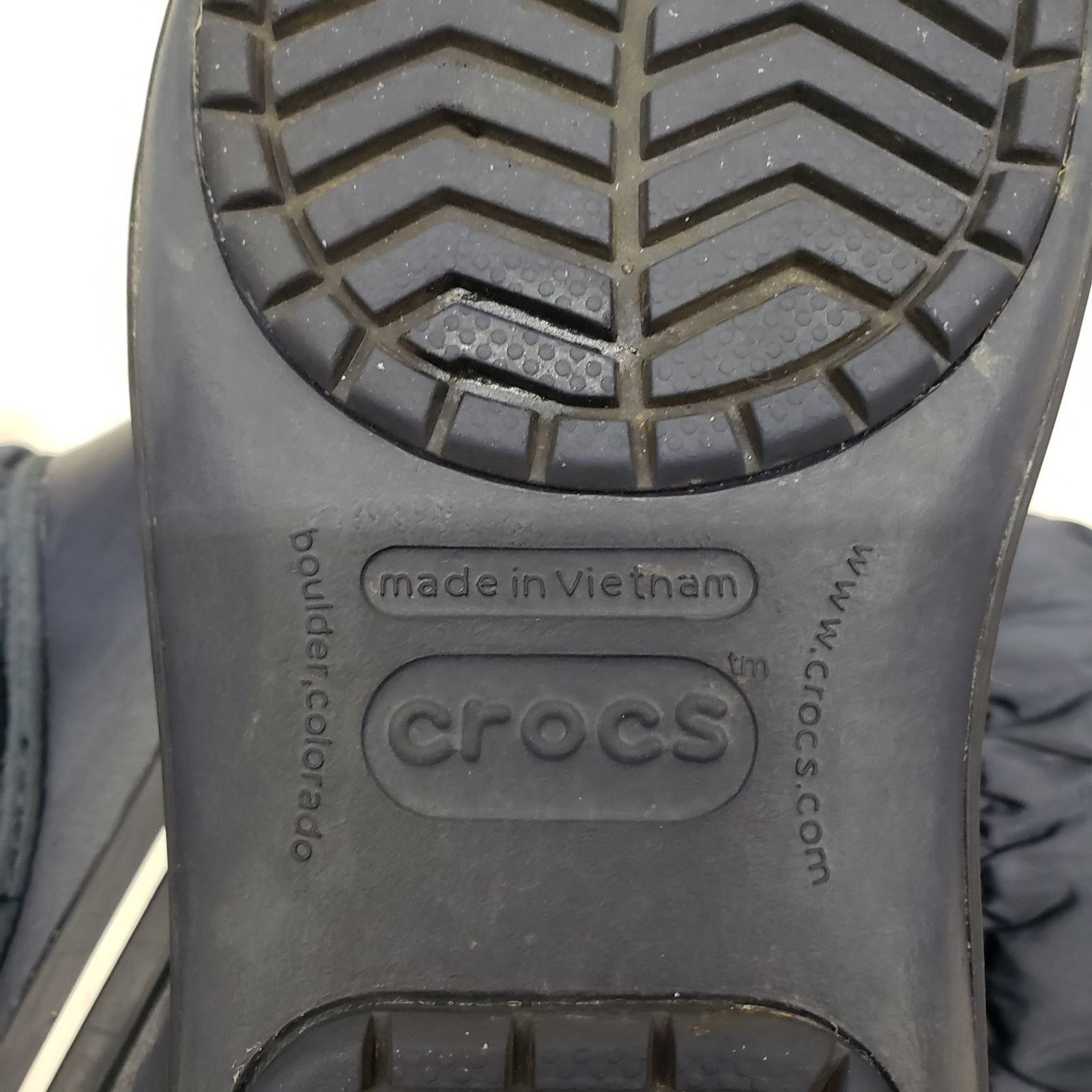 Crocs Crocs Winter Puff Boots 14614 Nylon Textile Navy/White 6 Size US 6 / IT 36 - 9 Thumbnail