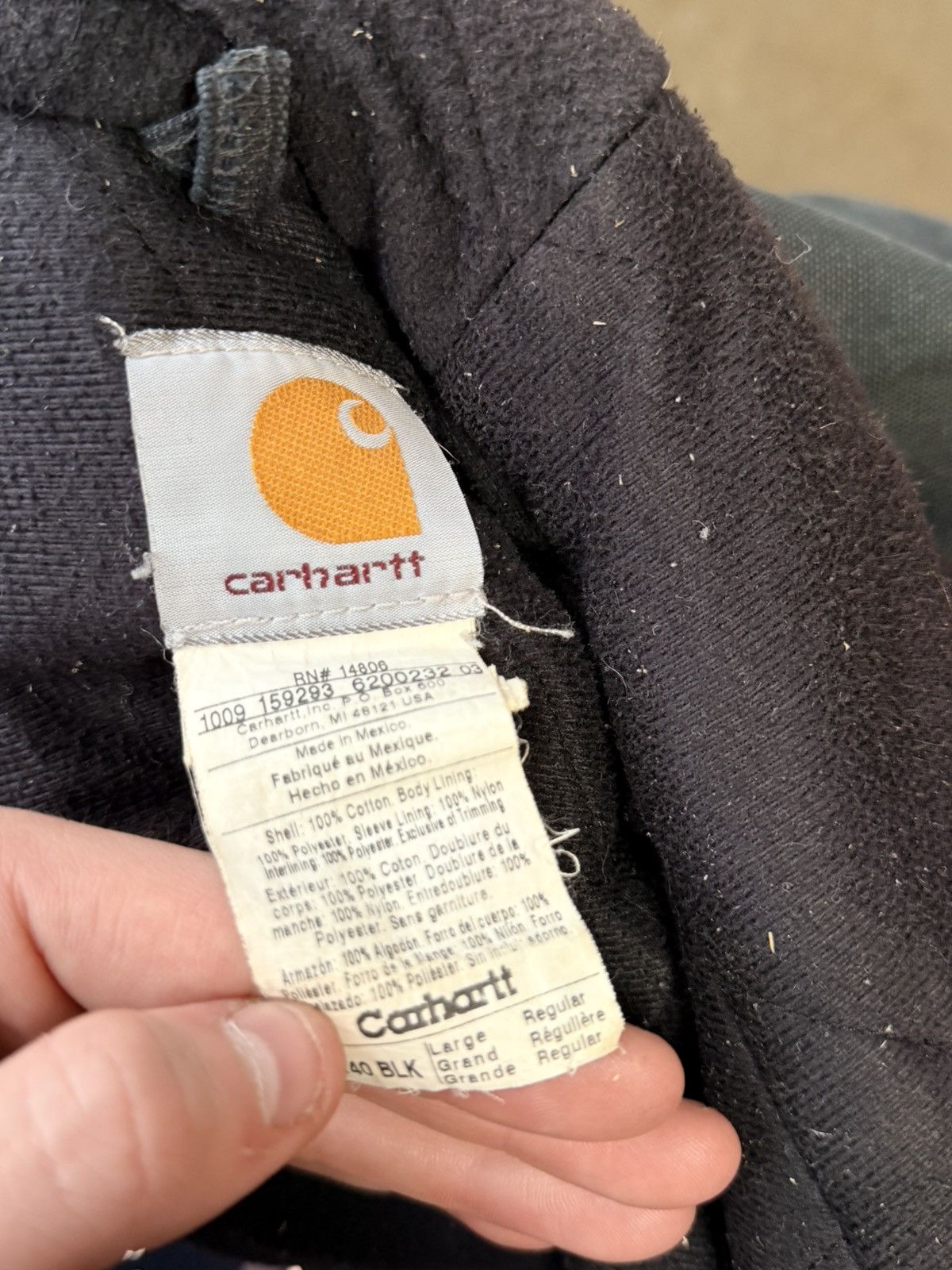 Carhartt Carhartt Work Wear Jacket Size US L / EU 52-54 / 3 - 4 Thumbnail