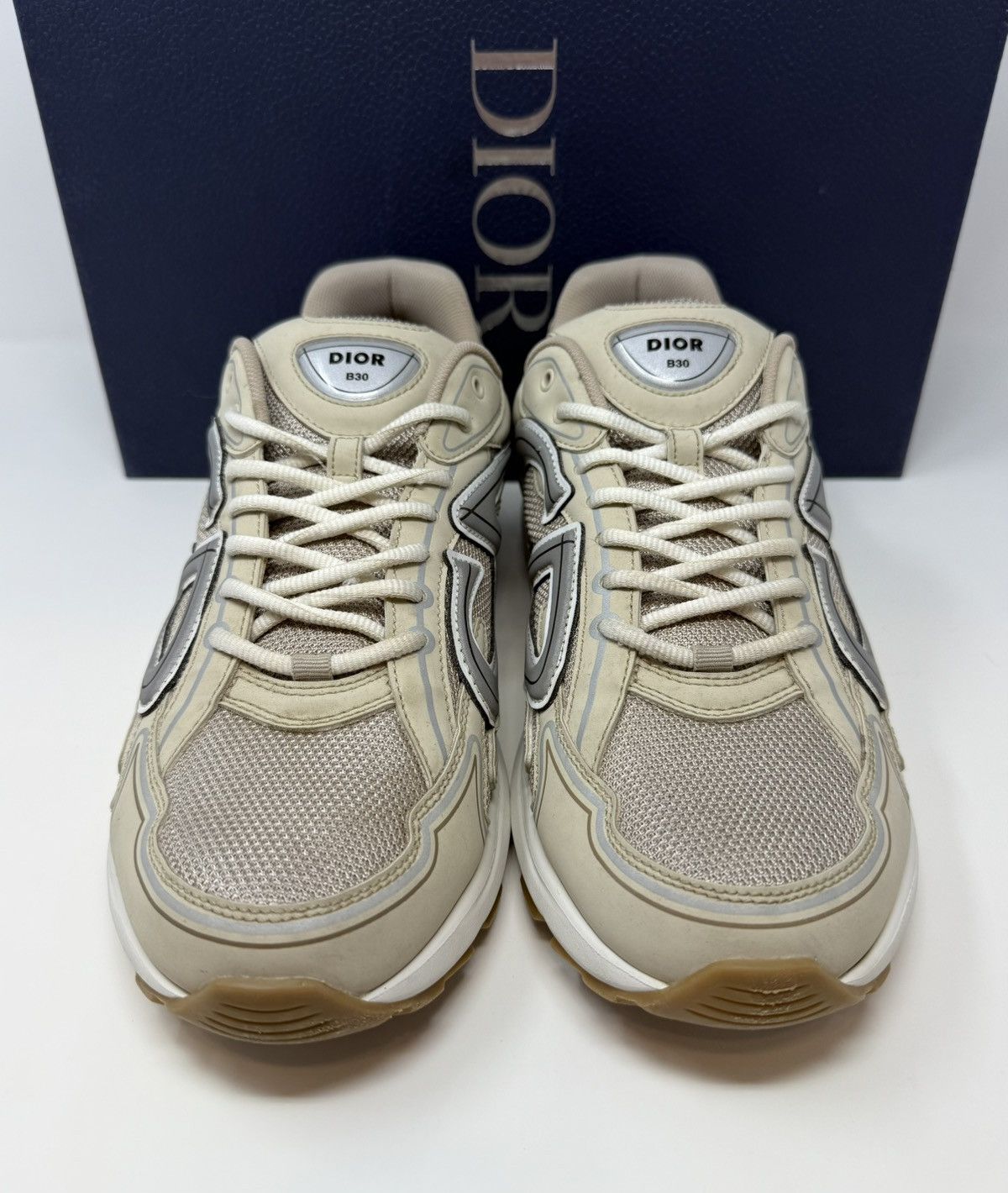 Dior Dior B30 Sneaker Cream Size US 11 / EU 44 - 2 Thumbnail