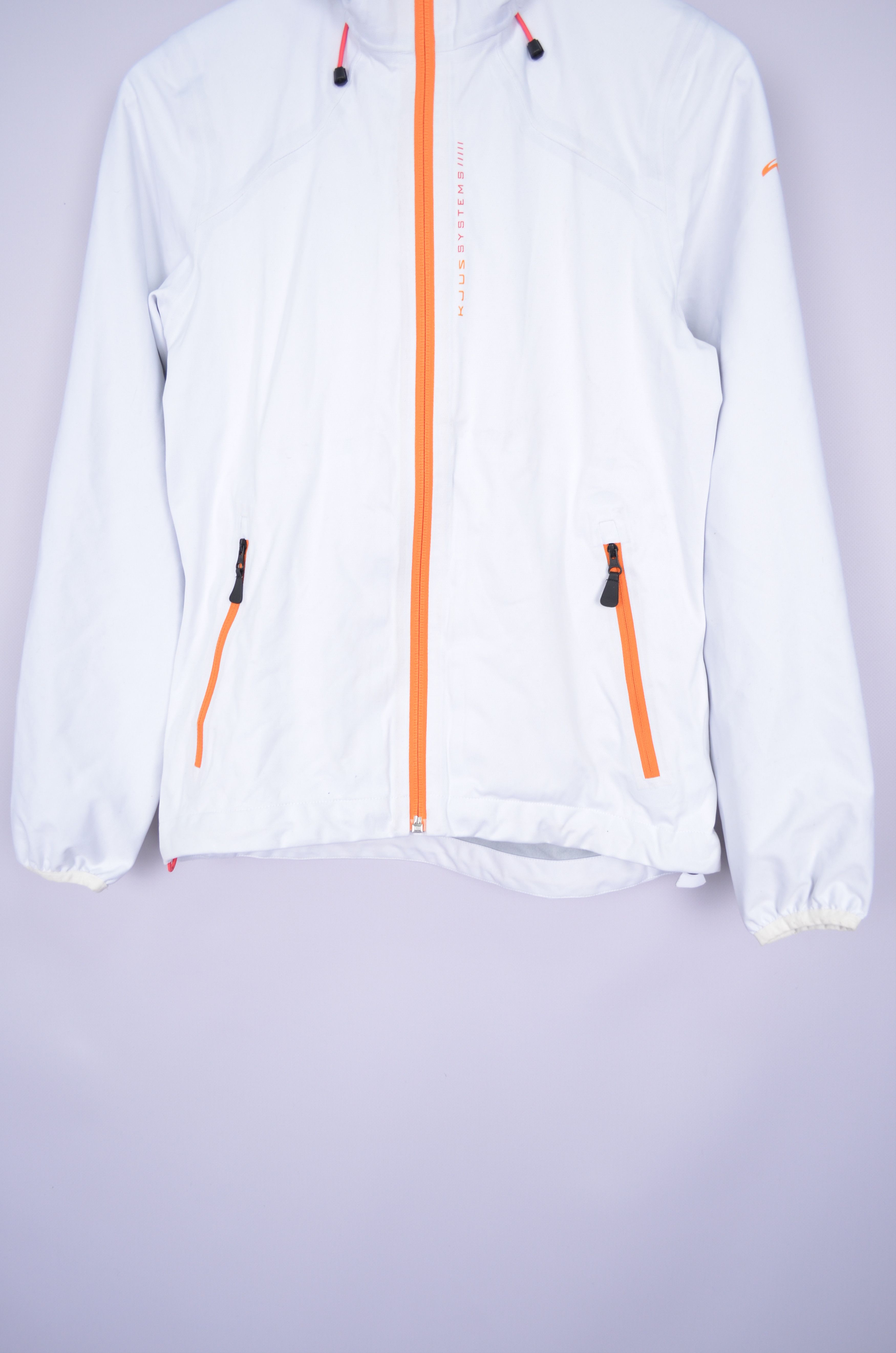 KJUS Womens Kjus Systems White Windbreaker Jacket Size S Hooded Size S / US 4 / IT 40 - 4 Thumbnail
