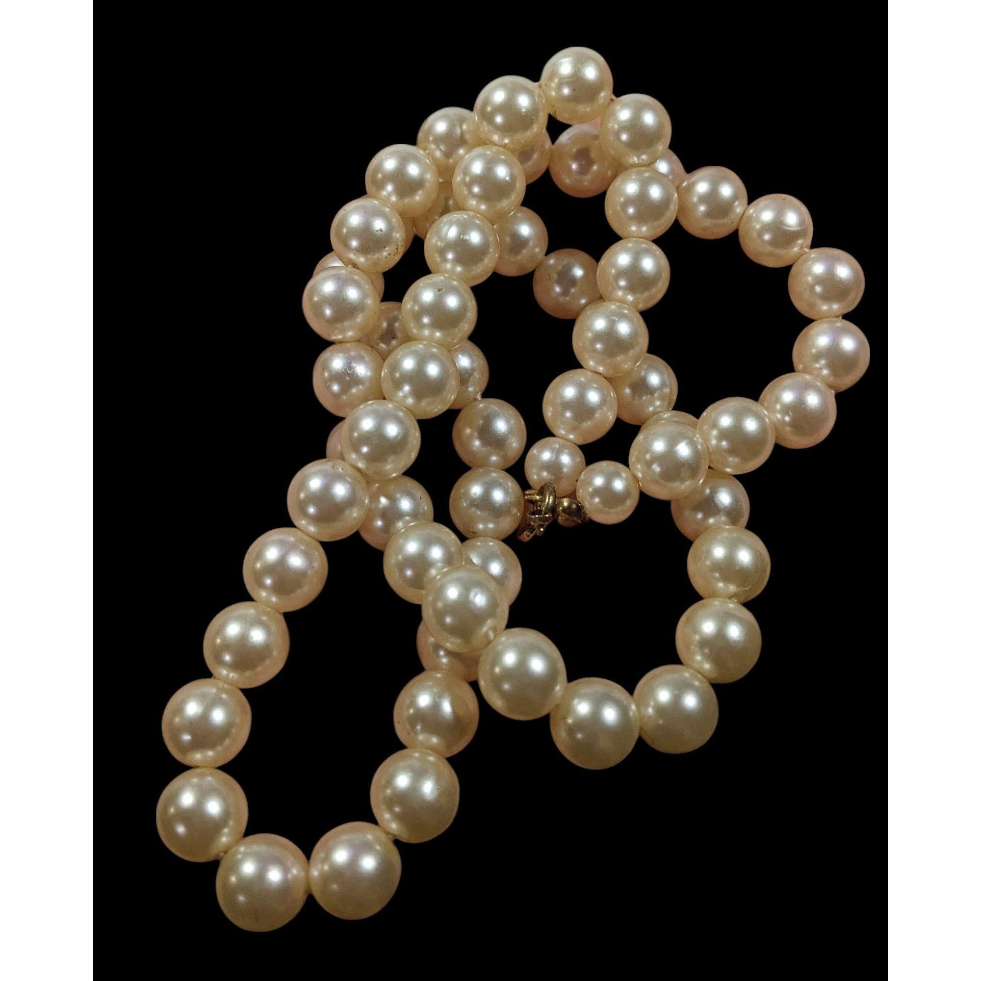 Other Vintage Elegant Faux Pearl Beaded Necklace Size ONE SIZE - 2 Thumbnail