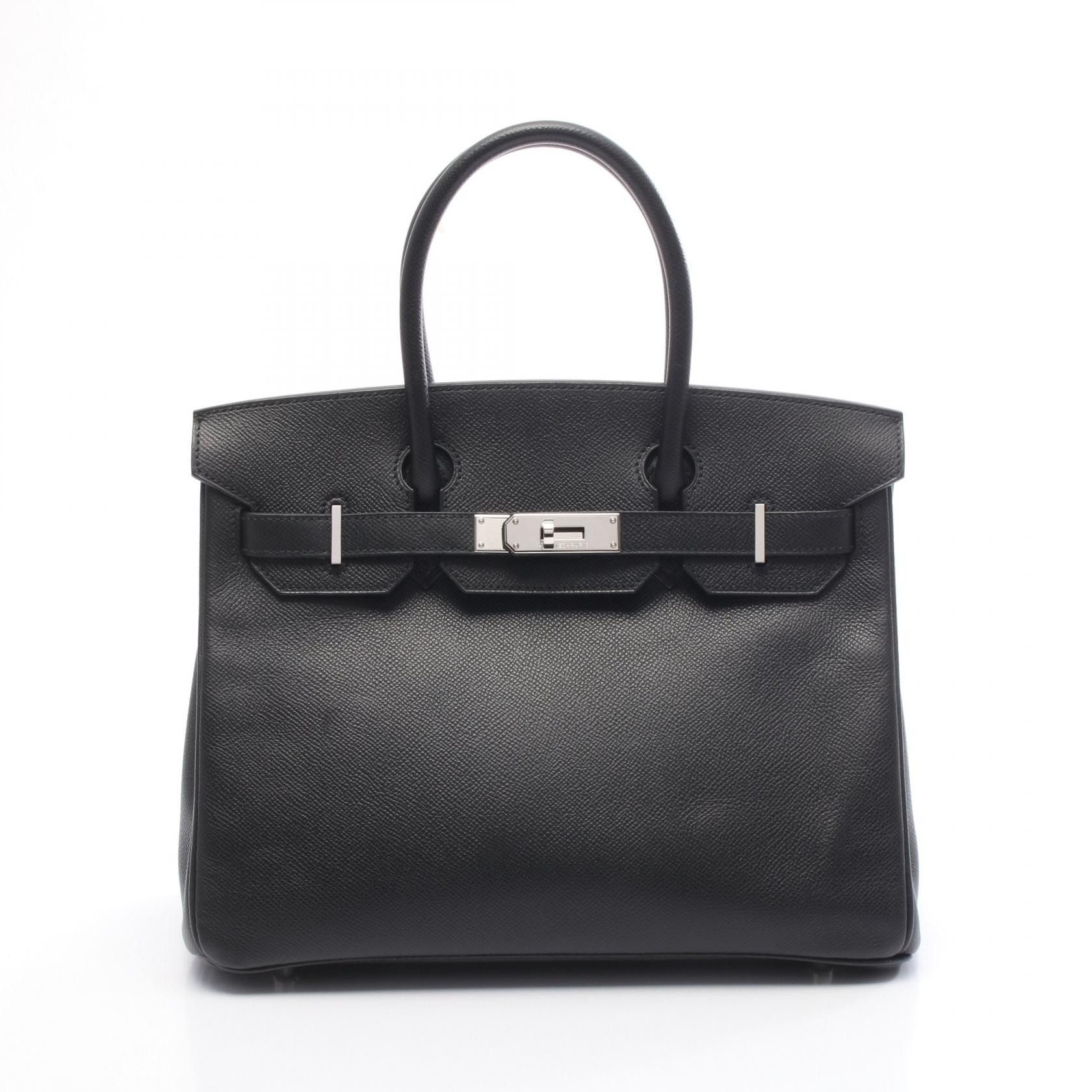 Hermes Hermes Hermes Birkin30 Calfskin Leather Handbag K DUTY FREE for USA Size ONE SIZE - 1 Thumbnail