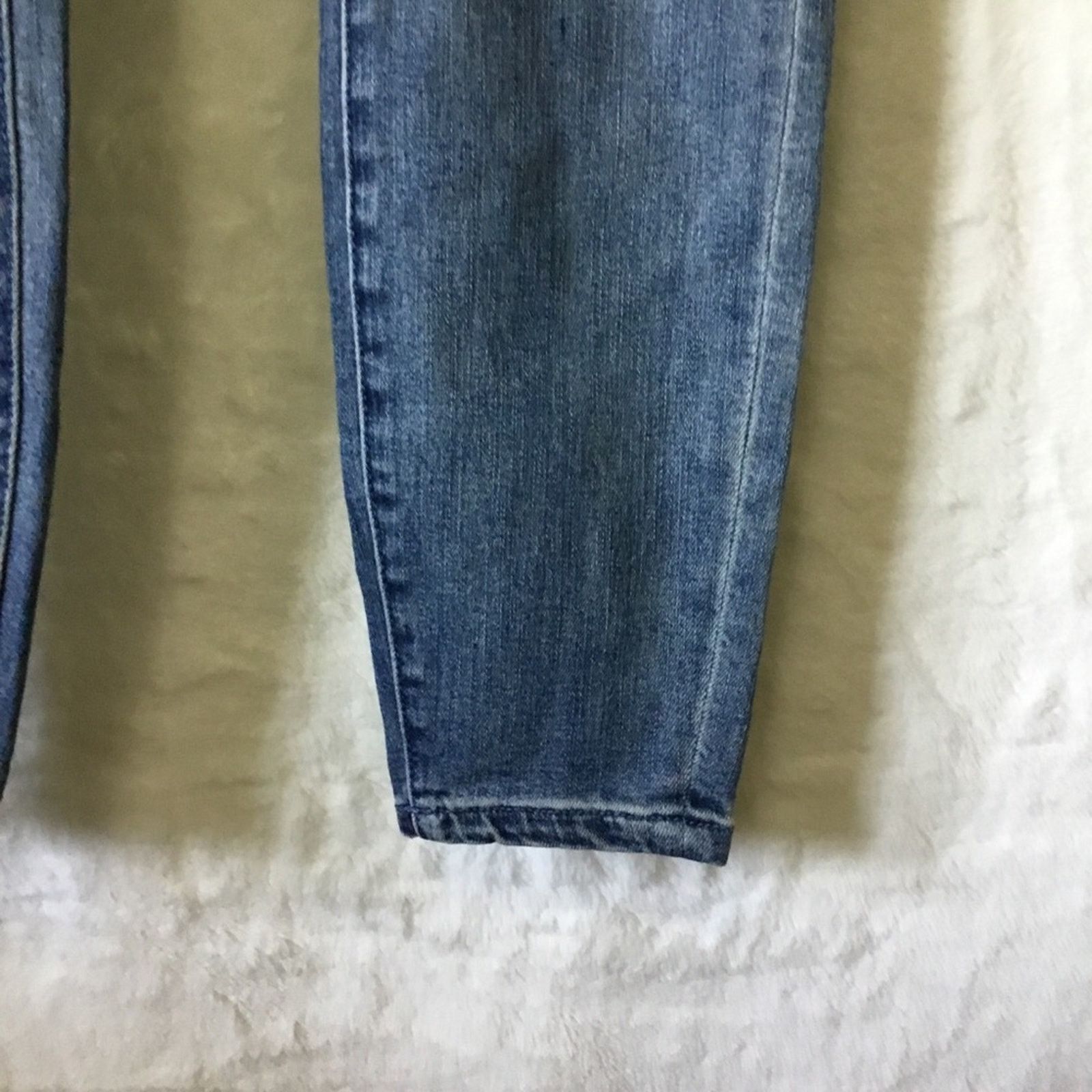 Anthropologie Anthropologie Pilcro Blue High-rise Skinny Jeans Size 28" / US 6 / IT 42 - 6 Thumbnail