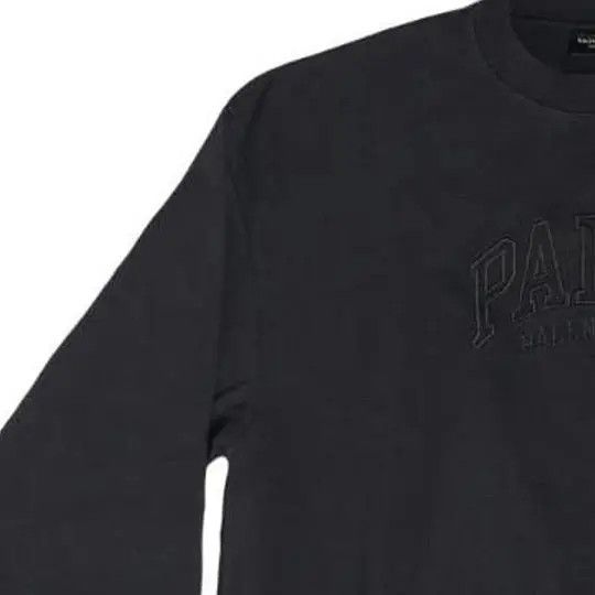 Balenciaga o1mt1gz0924 Cities Paris Sweatshirt Regular Fit in Black Size US XXS / EU 40 - 4 Thumbnail