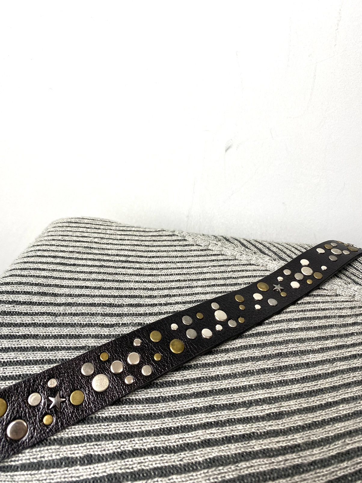 Japanese Brand Vintage Crazy Metal Belt Drip Japanese Hype bb Simon Size ONE SIZE - 4 Thumbnail