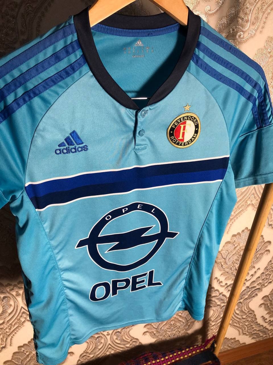 Adidas VINTAGE ADIDAS FC FEYENOORD NETHERLANDS SOCCER JERSEY RETRO Size US S / EU 44-46 / 1 - 5 Thumbnail