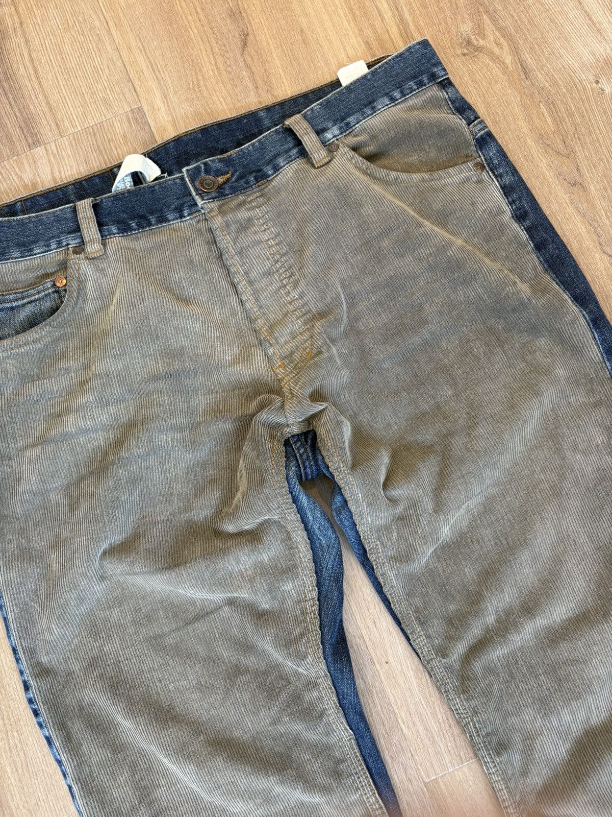 Zara Vintage Zara Hybrid Jeans Size US 34 / EU 50 - 3 Thumbnail