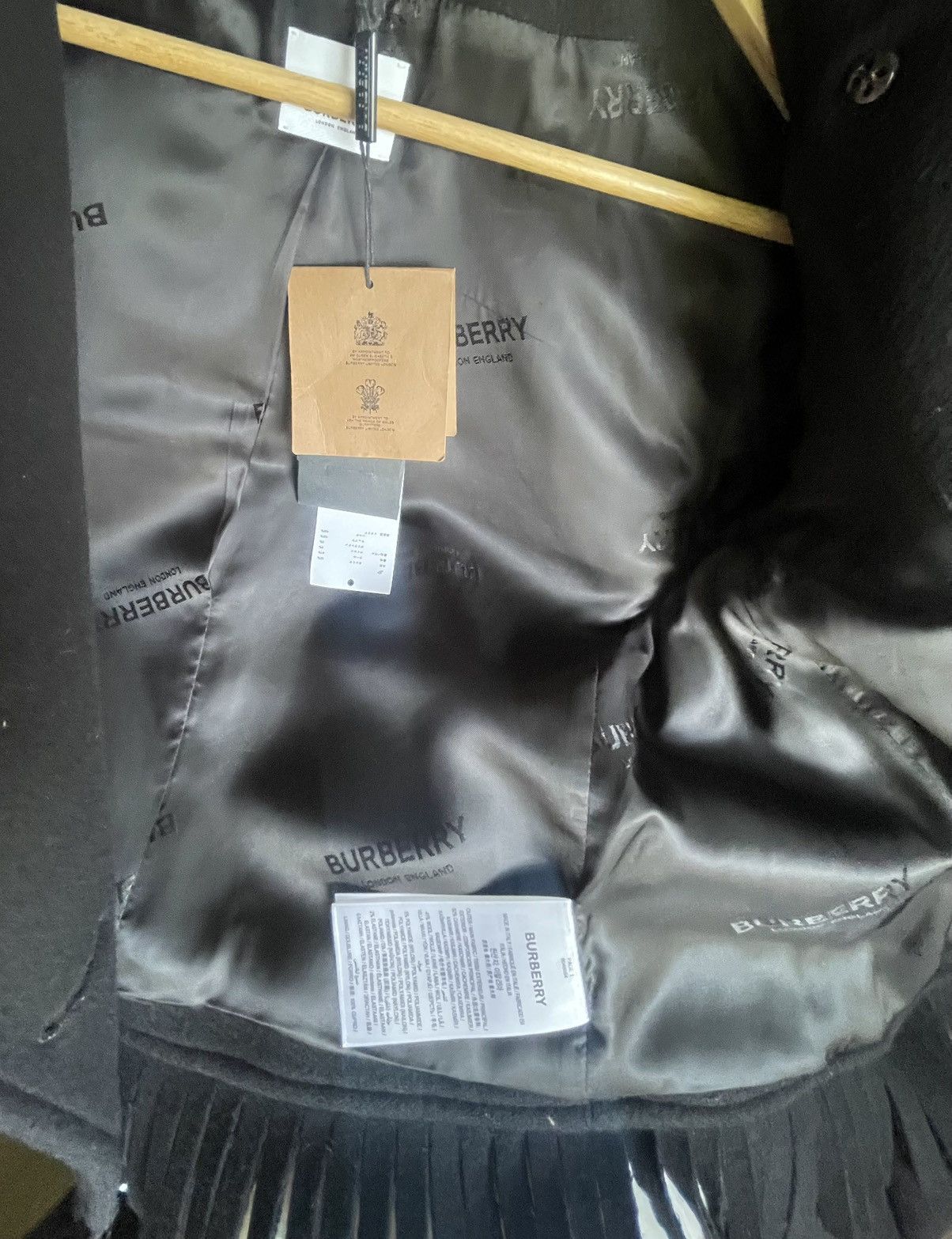 Burberry Burberry cashmere/wool cropped jacket NEW Size S / US 4 / IT 40 - 6 Thumbnail