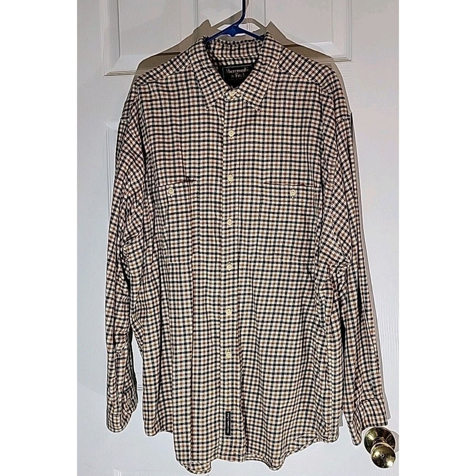Abercrombie & Fitch Abercrombie & Fitch Big Shirt Country Plaid Large Americana Size US L / EU 52-54 / 3 - 1 Thumbnail